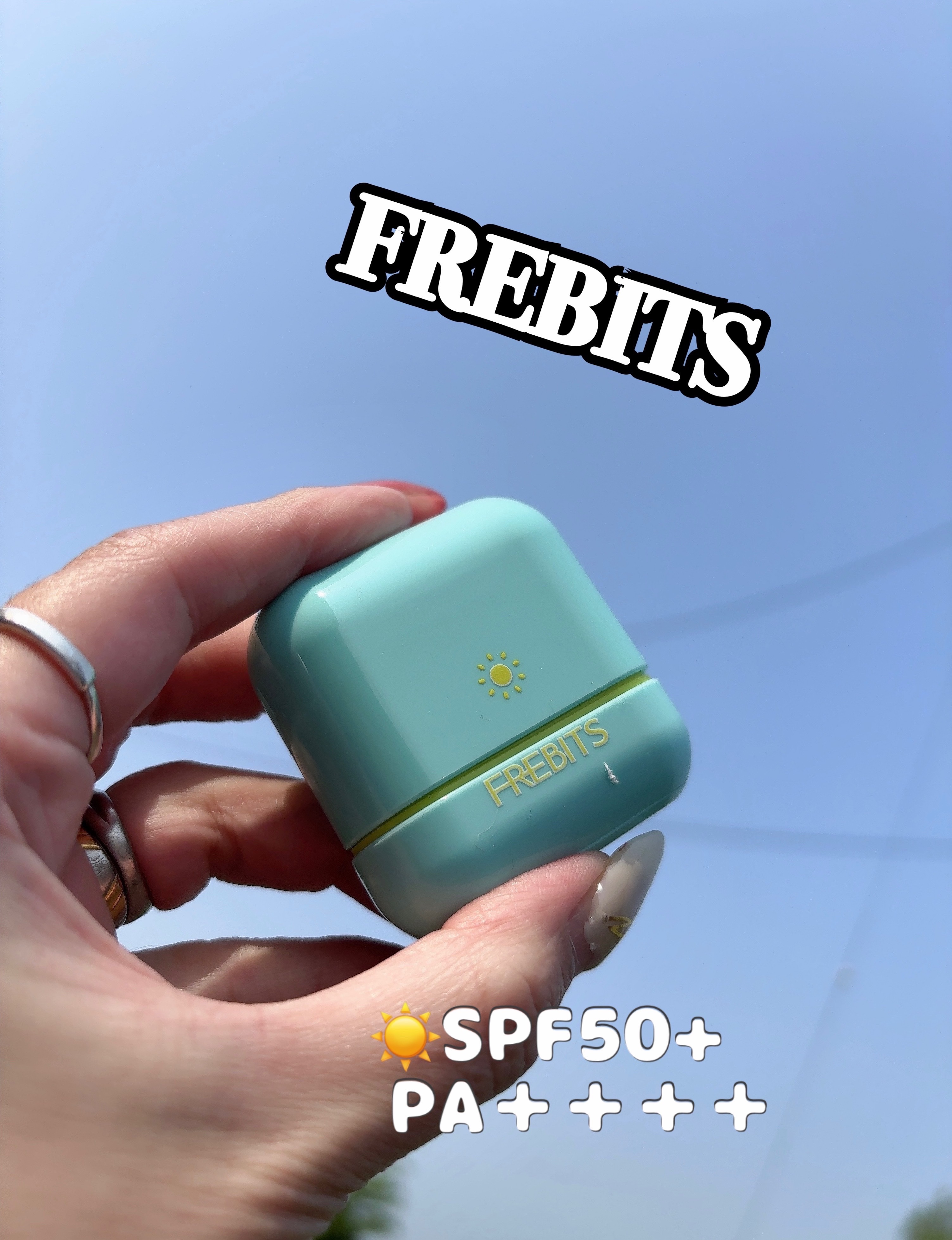 Air fit Sunstick/FREBITS/日焼け止めスティックを使ったクチコミ（1枚目）