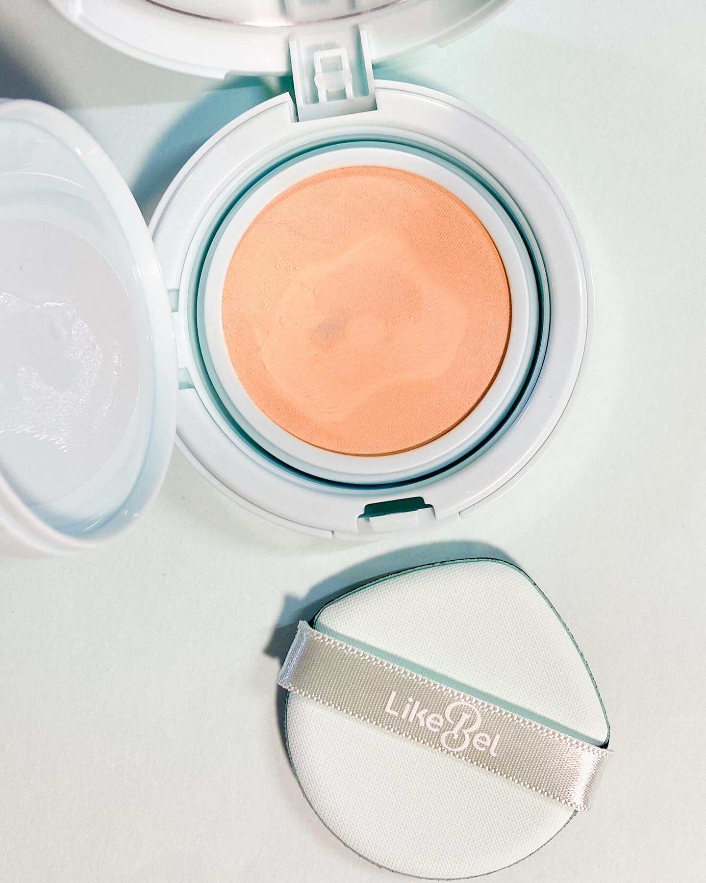 Glow me mesh cushion /Likebel/クッションファンデーションを使ったクチコミ（2枚目）