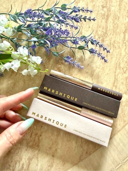 LASH & BROW ENRICHED BLACK SERUM/MARSHIQUE/まつげ美容液を使ったクチコミ(1枚目)