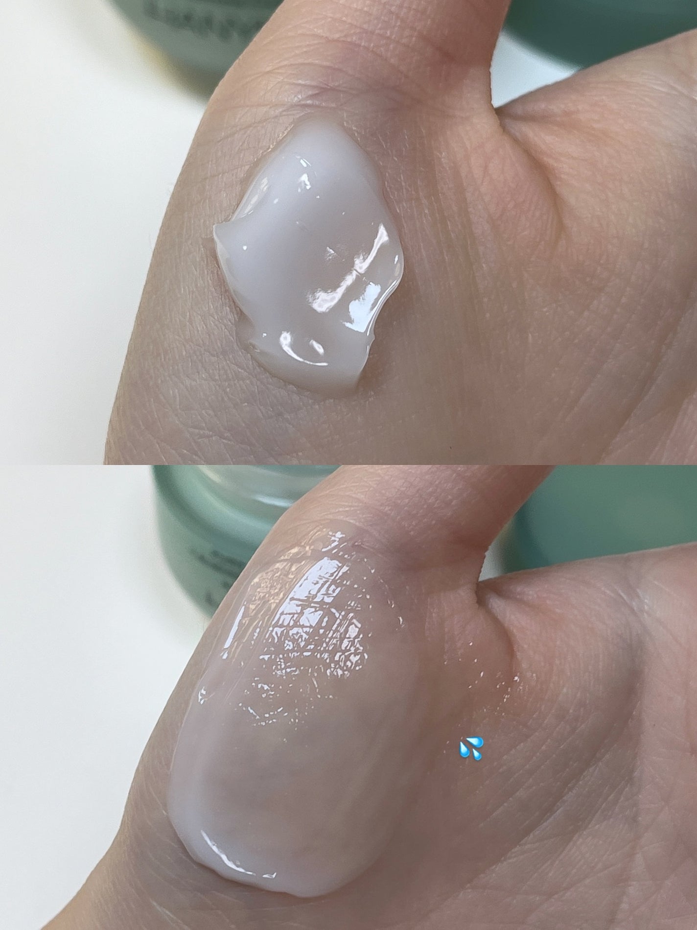 ピュアアルテミシア カーミングウォータークリーム/HANYUL(ハンユル)/フェイスクリームを使ったクチコミ(6枚目)