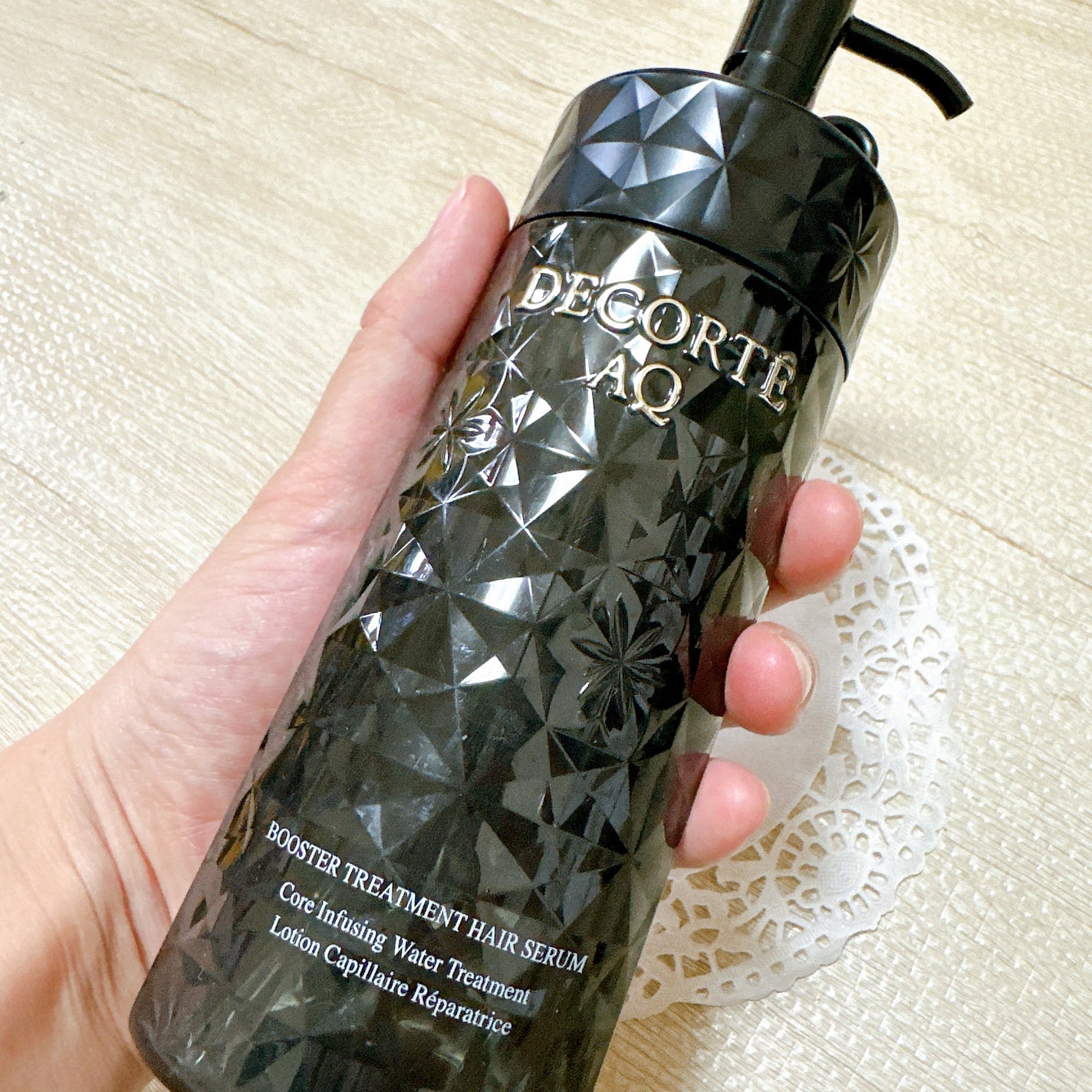 AQ ブースティング トリートメント ヘアセラム/DECORTÉ/洗い流すヘアトリートメントを使ったクチコミ(2枚目)