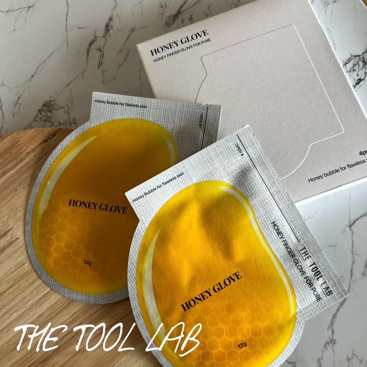 ハニーフィンガーグローブフォーポア/THE TOOL LAB/洗い流すパック・マスクを使ったクチコミ（1枚目）