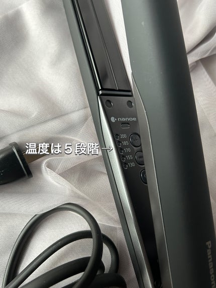 ストレートアイロン ナノケア EH-HS0J /Panasonic/ストレートアイロンを使ったクチコミ(3枚目)