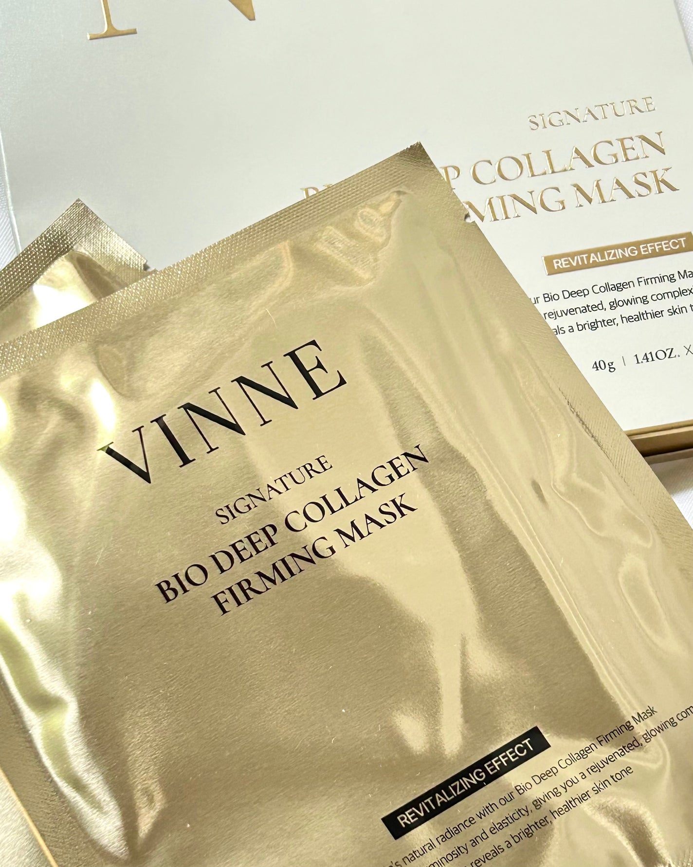 シグニチャーバイオディープコラーゲンファーミングマスク/VINNE /シートマスク・パックを使ったクチコミ(5枚目)