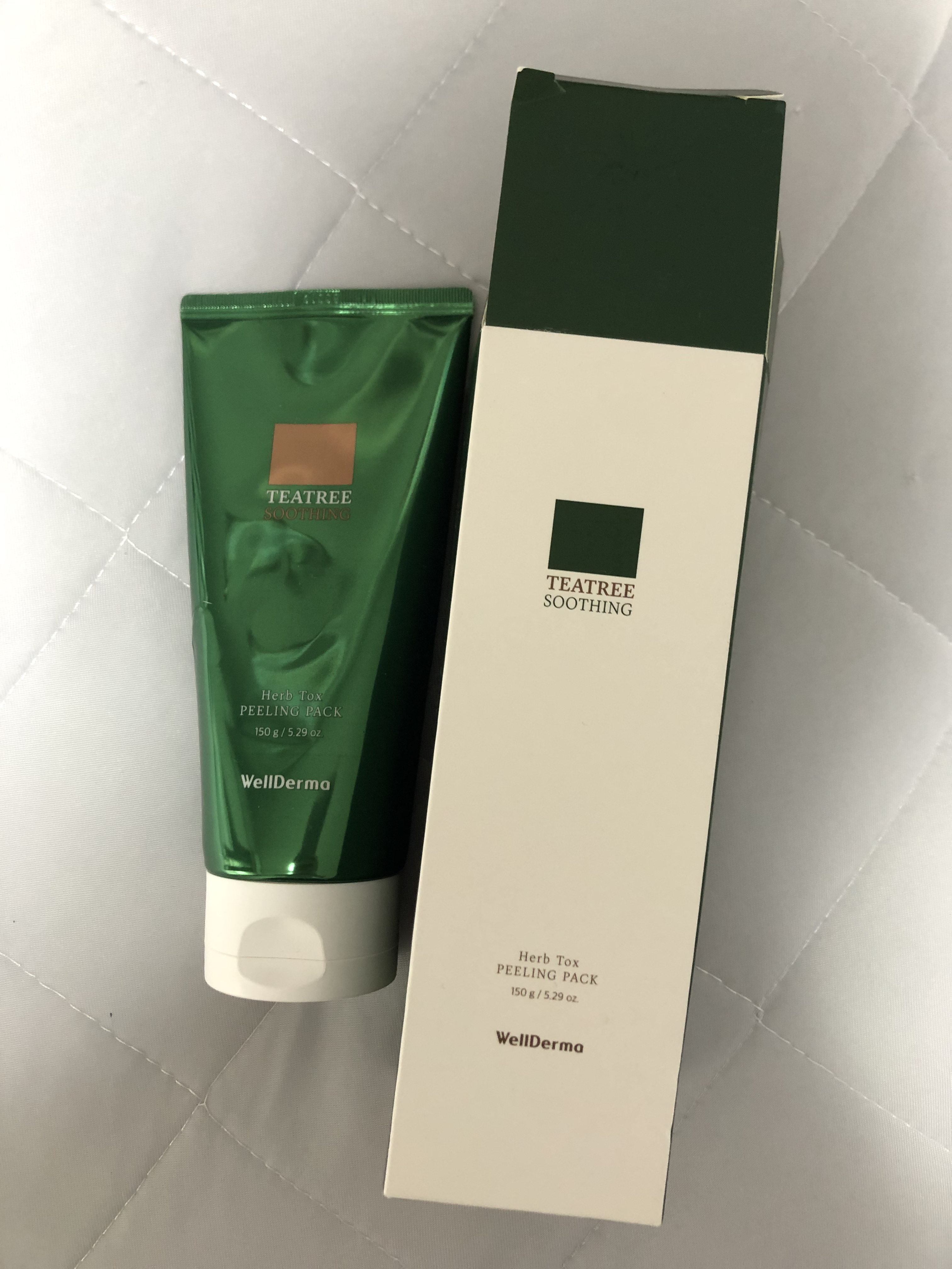 ティーツリーハーブピーリングパック/WellDerma/洗い流すパック・マスクを使ったクチコミ（1枚目）