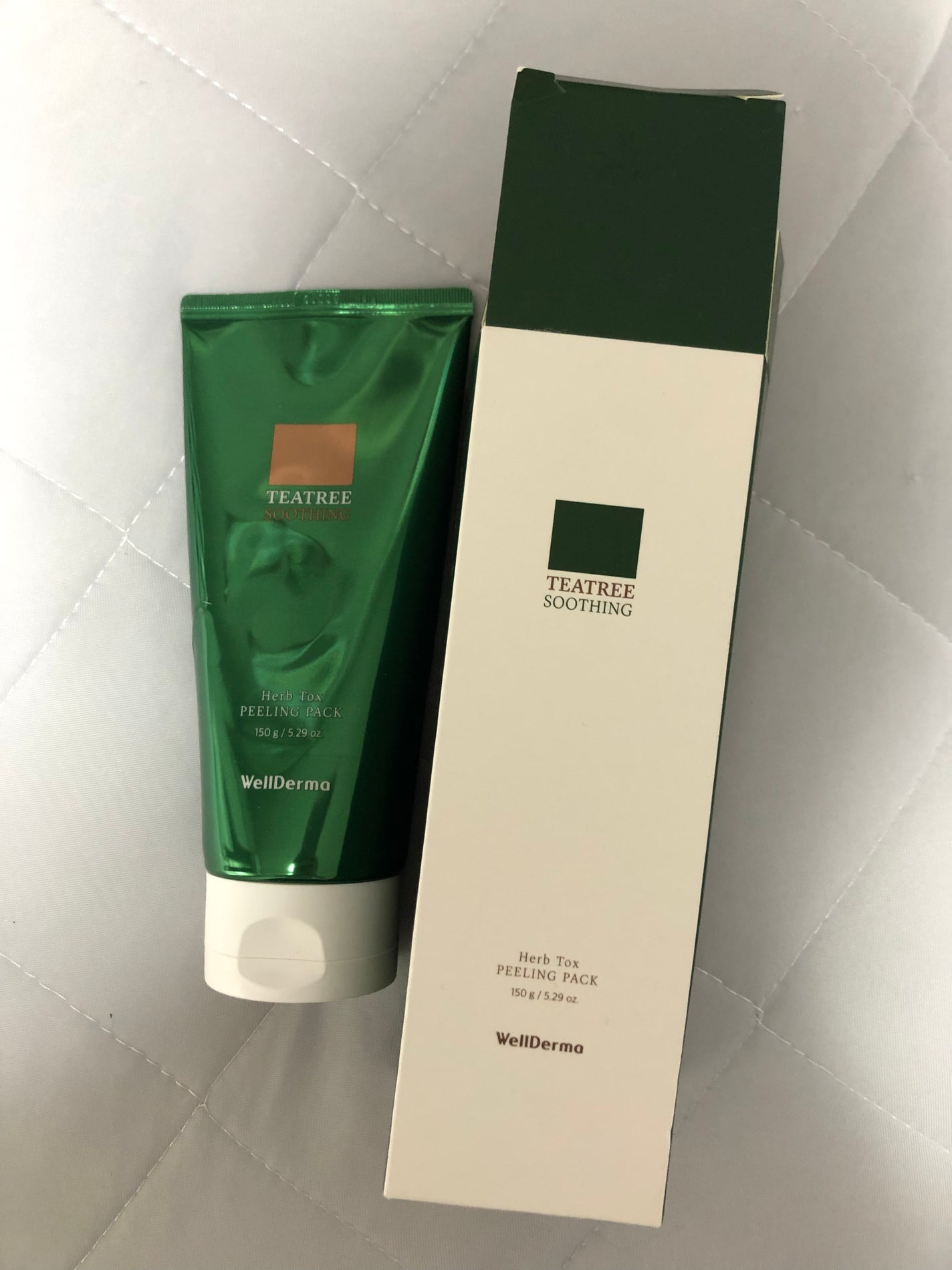 ティーツリーハーブピーリングパック/WellDerma/洗い流すパック・マスクを使ったクチコミ(1枚目)