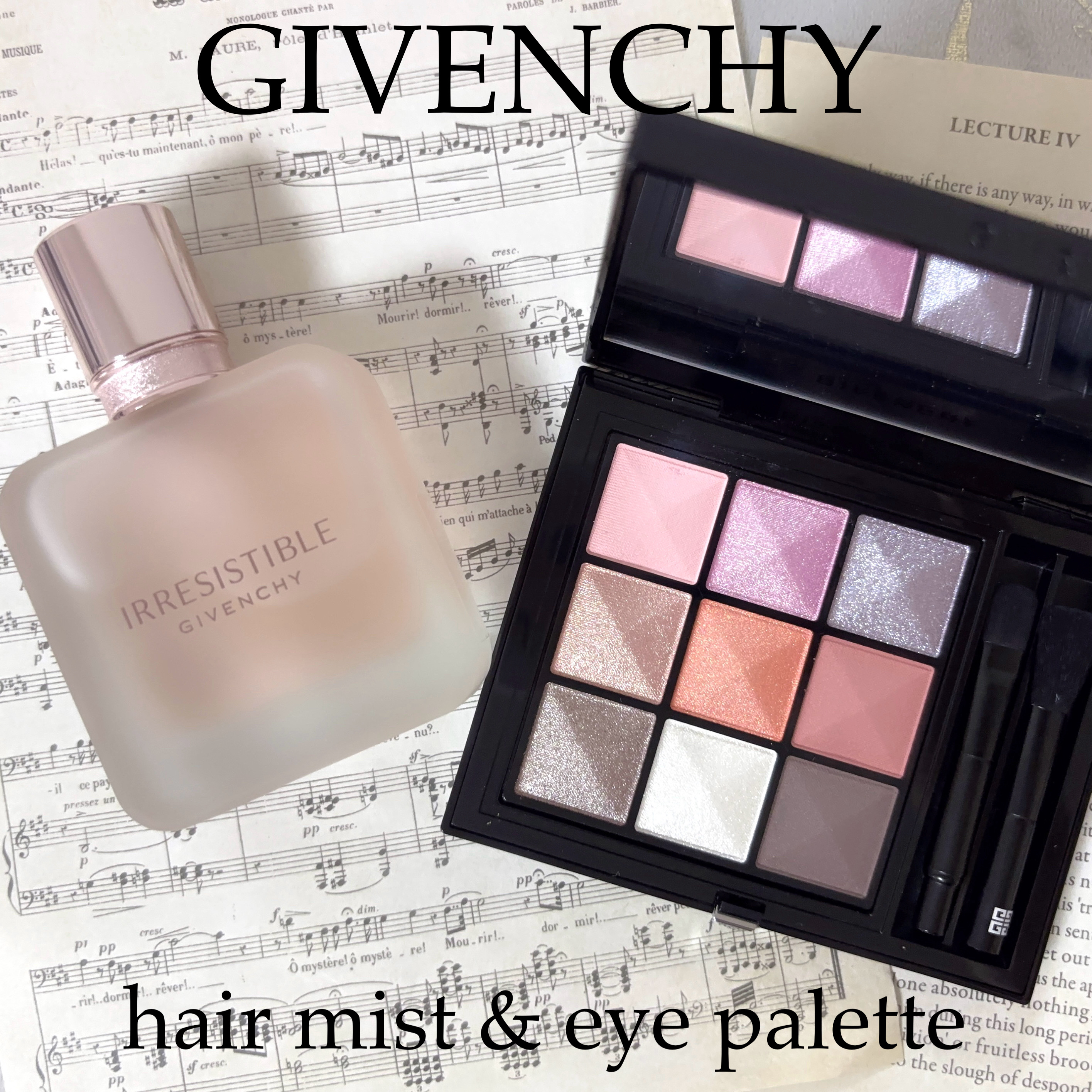 (美品) Givenchy イレジスティブル ヘアミスト　35ml 髪がなびくたび、愛くるしさと華やかさで周囲を虜にする