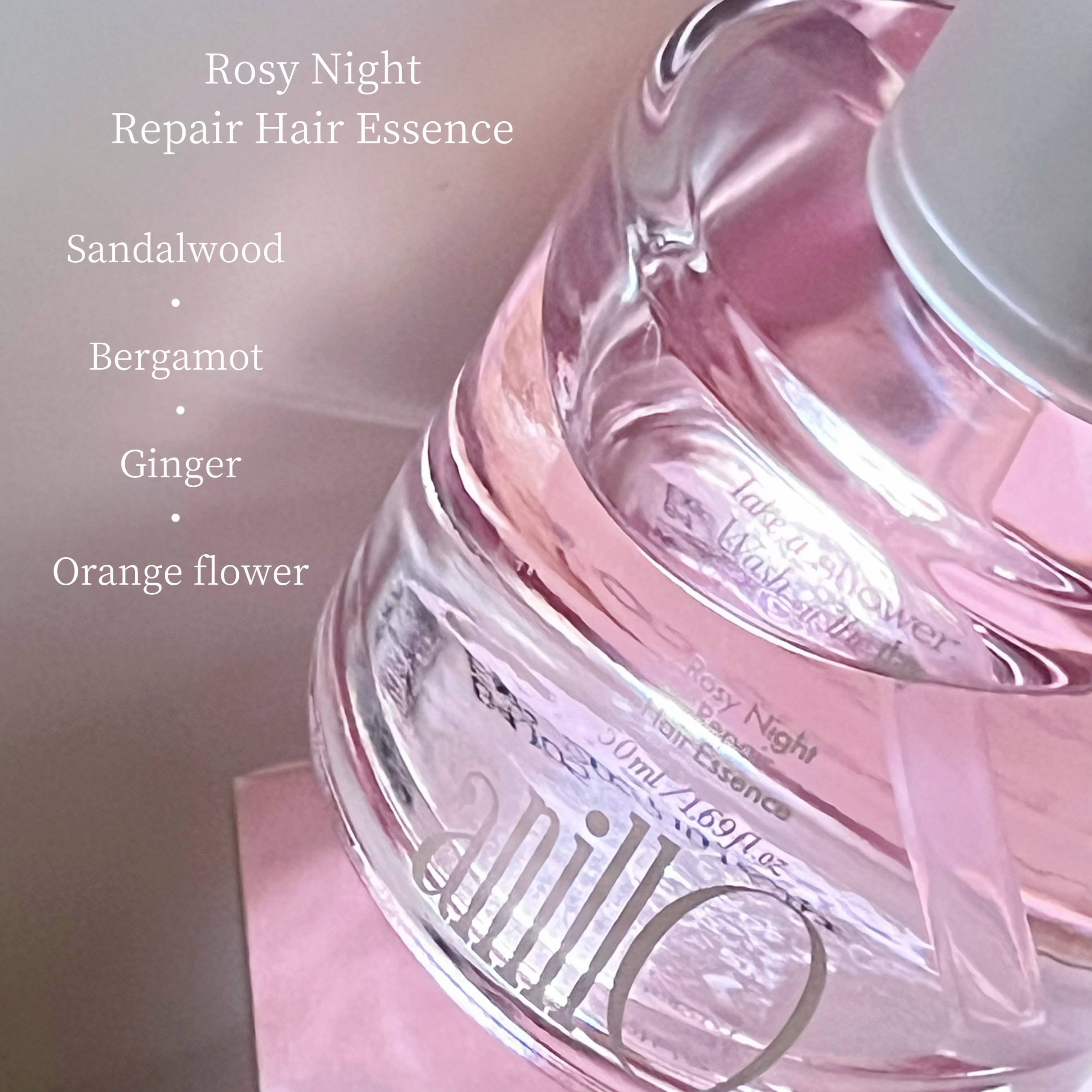 ロージーナイトヘアエッセンス/ANILLO/ヘアオイルを使ったクチコミ（2枚目）