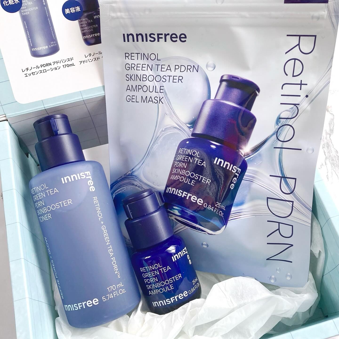 レチノール　PDRN　アドバンスド　エッセンスローション/innisfree/化粧水を使ったクチコミ（1枚目）