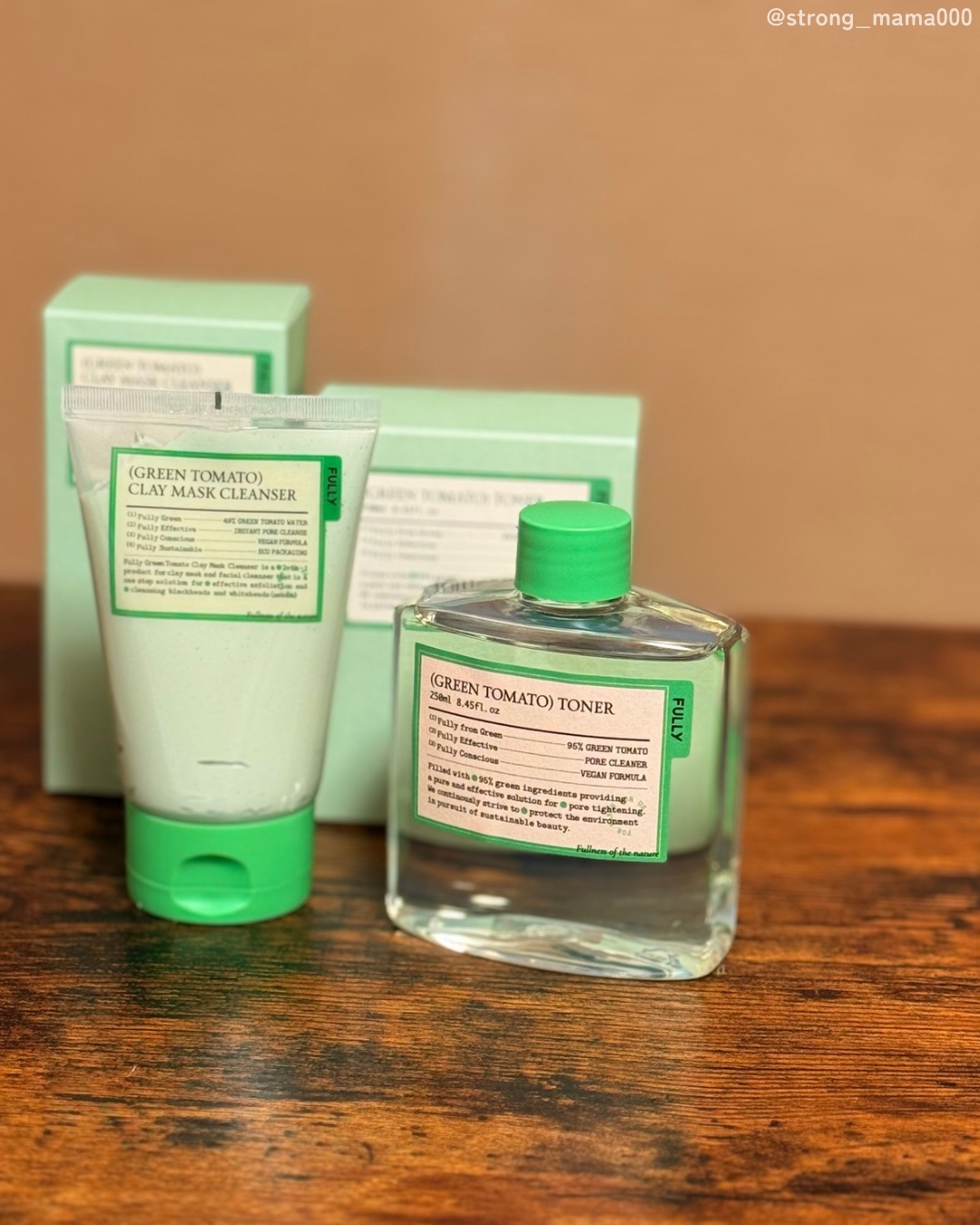 グリーントマトクレイマスククレンザー/FULLY/洗い流すパック・マスクを使ったクチコミ（1枚目）