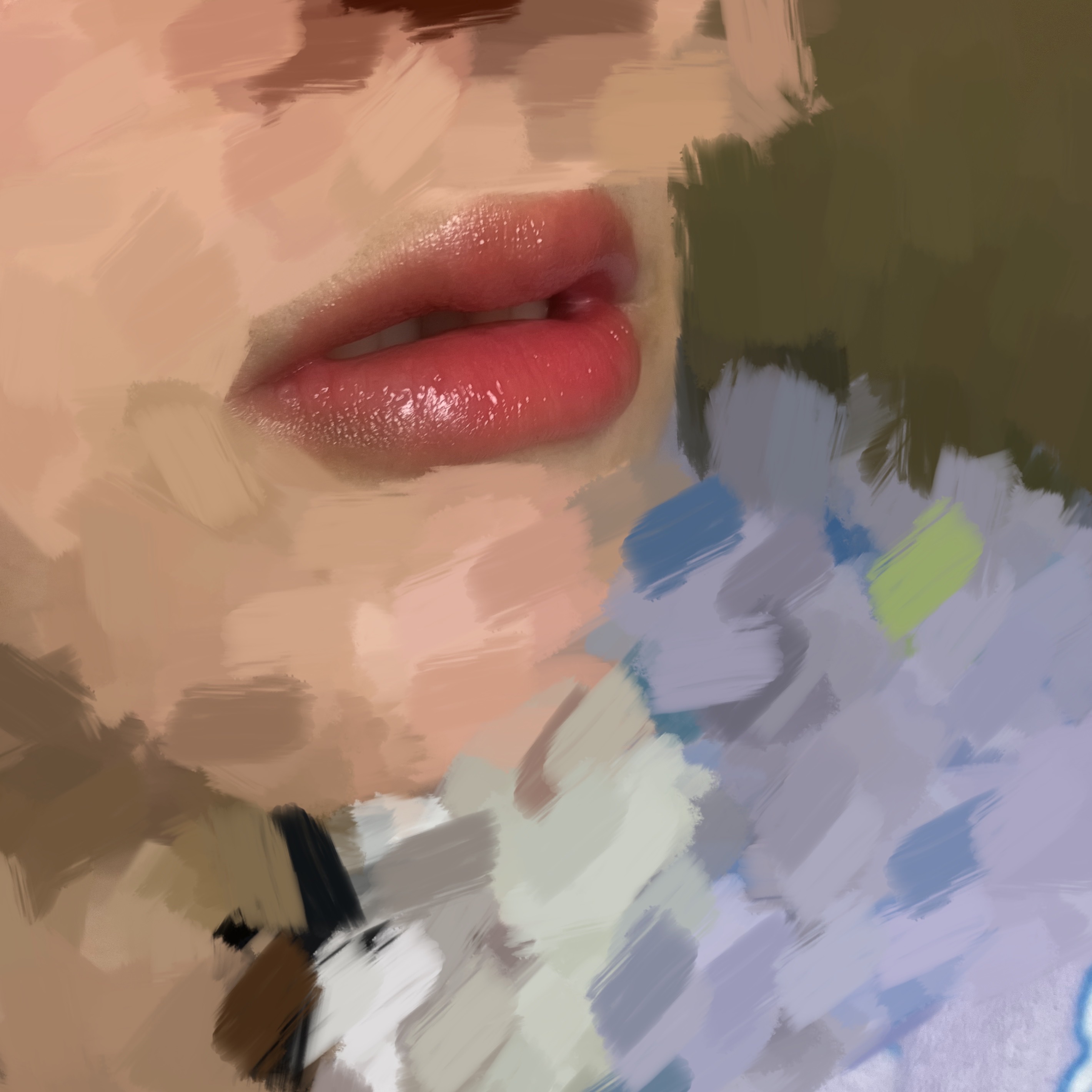 ウォータフルグロウティント 02 ティーンメロウ/wakemake/リップティントを使ったクチコミ（3枚目）