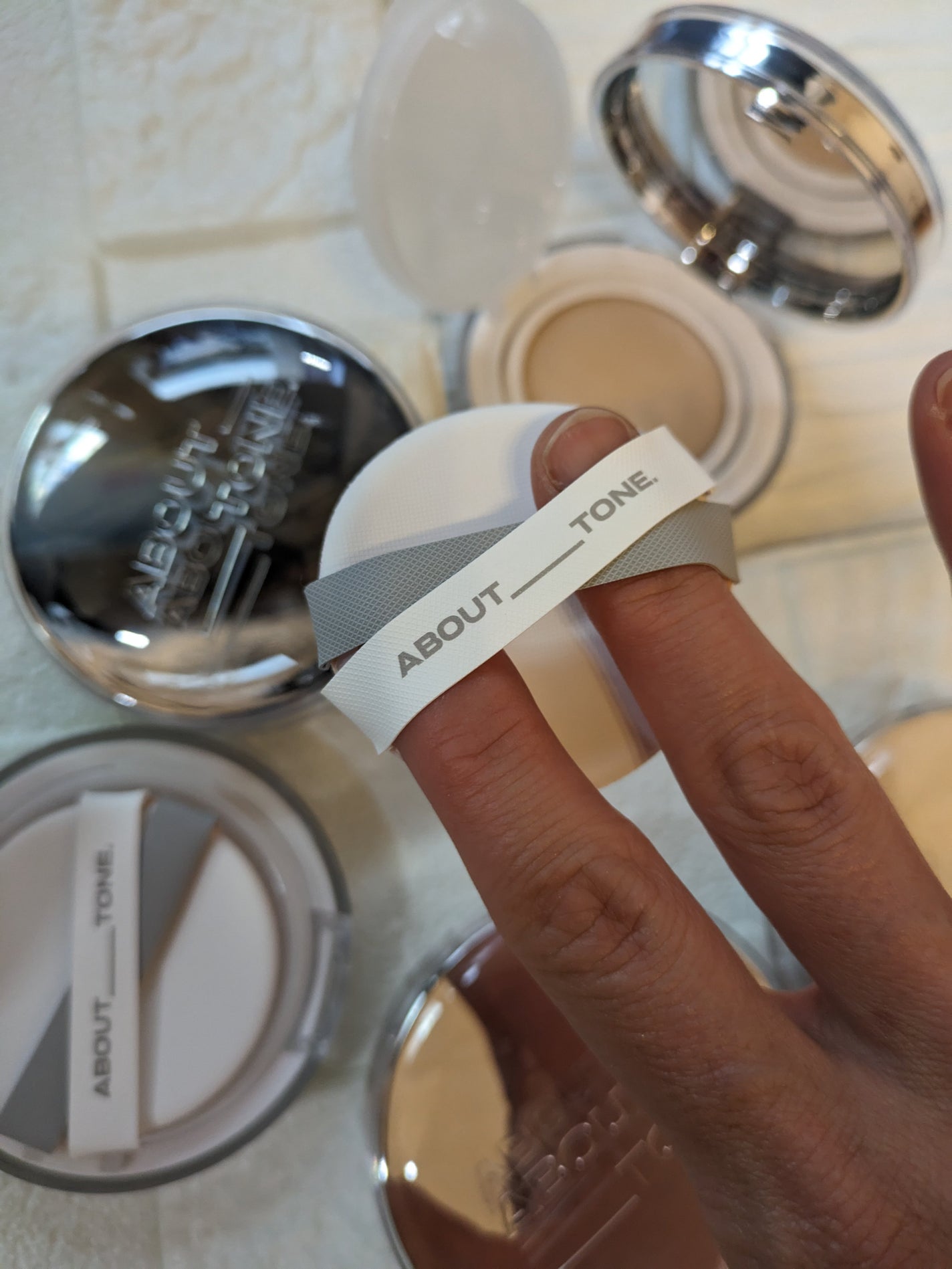 スキンレイヤーフィットクッション/ABOUT TONE/クッションファンデーションを使ったクチコミ(4枚目)