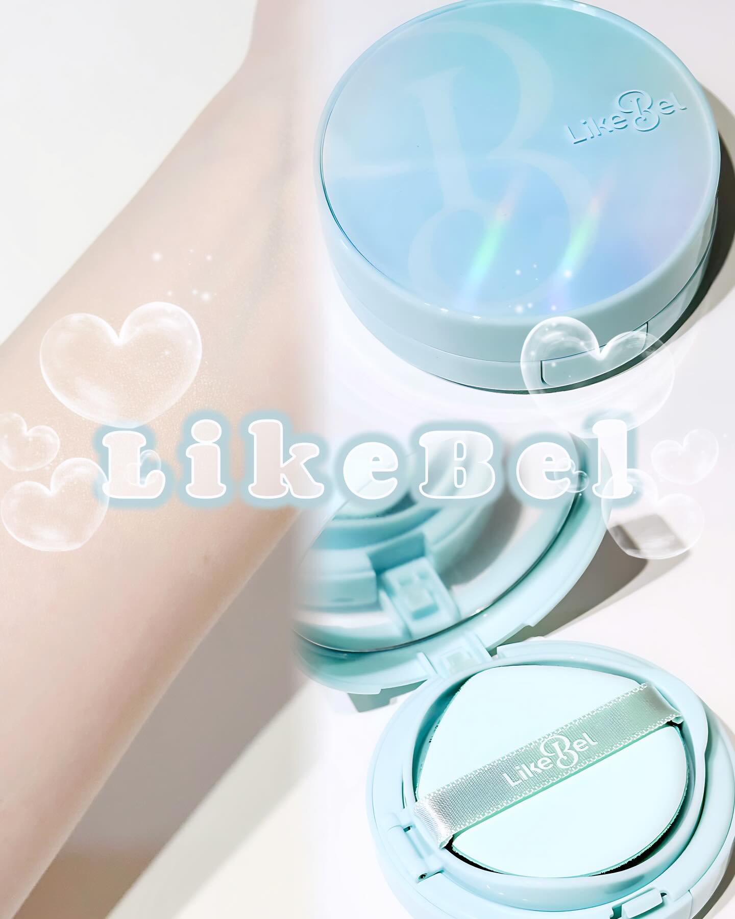 Glow me mesh cushion /Likebel/クッションファンデーションを使ったクチコミ（1枚目）