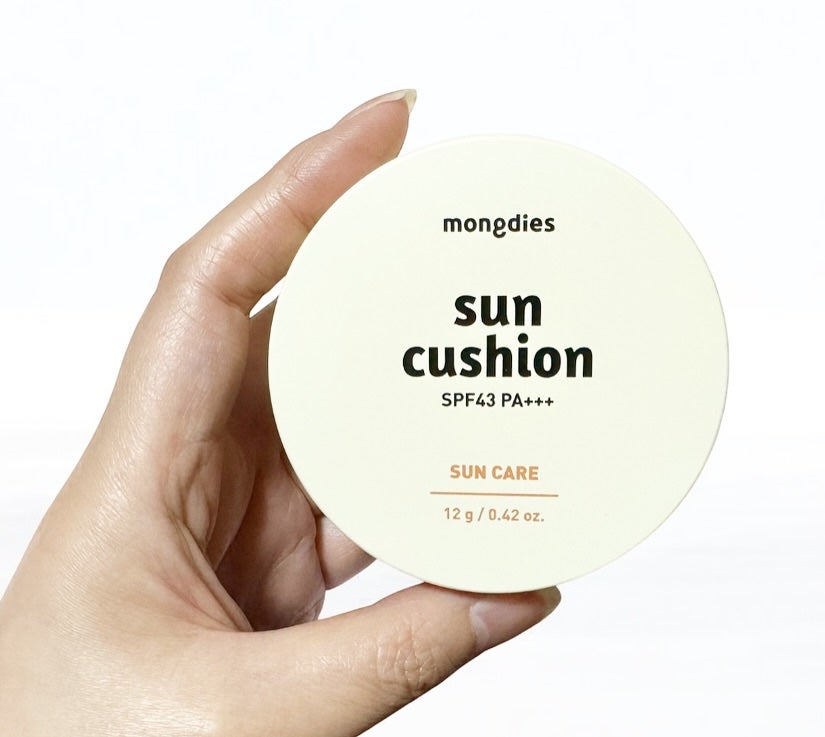 日焼け止めクッション SPF 43 PA+++/モンディエス/日焼け止めローションを使ったクチコミ(4枚目)