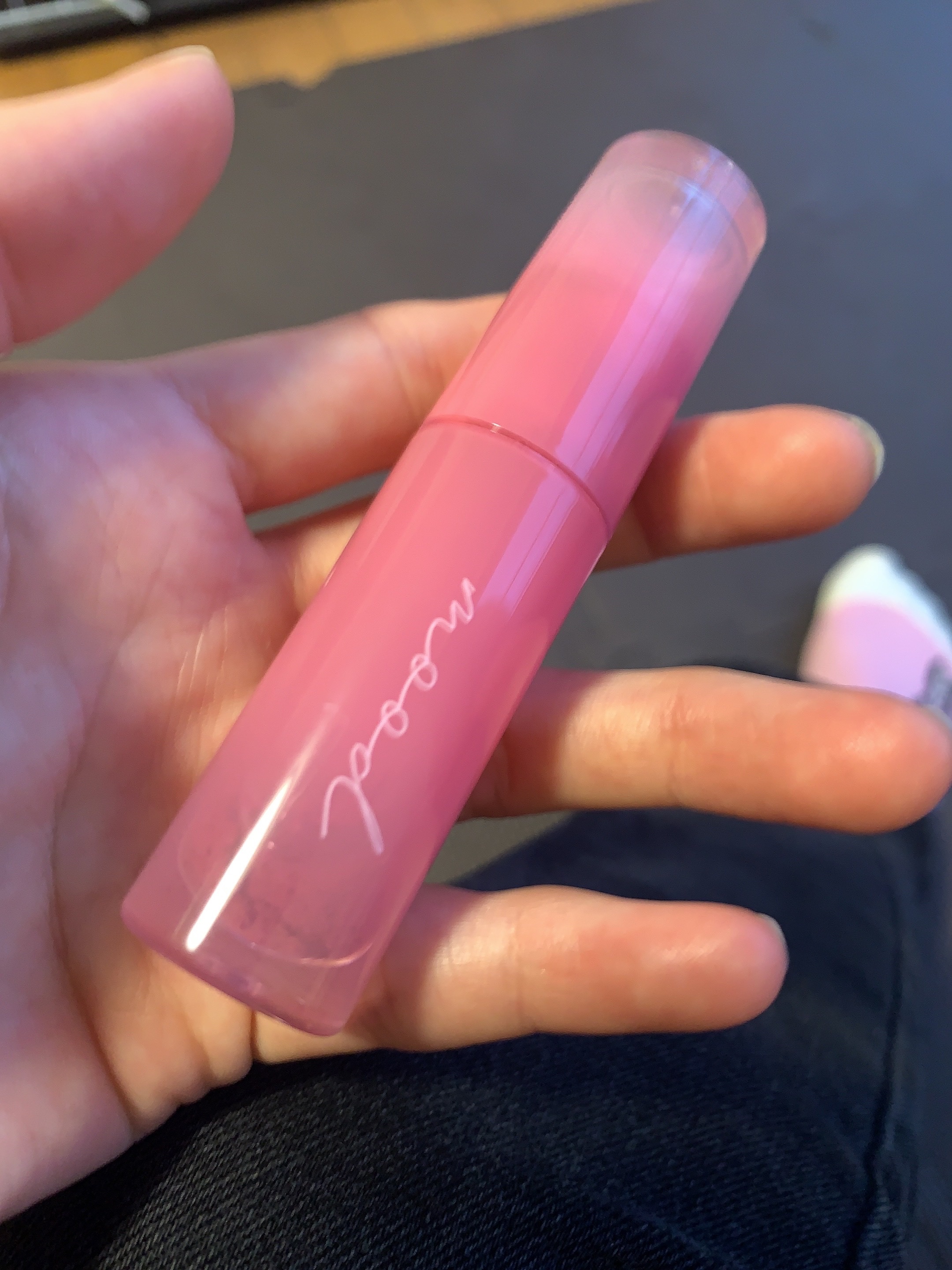 ペリペラ インク ムード グロイ ティント 04 PINK YOUTH(ベイビー天使)/PERIPERA/リップティントを使ったクチコミ（1枚目）