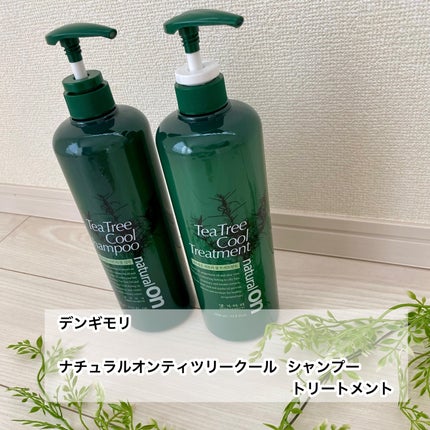 ナチュラルオンティツリークール シャンプー+トリートメント/デンギモリ/市販シャンプーを使ったクチコミ(2枚目)