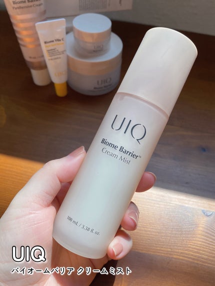 バイオームバリア クリームミスト/UIQ/ミスト状化粧水を使ったクチコミ(4枚目)