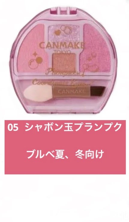 プランぷくコーデアイズ/キャンメイク/パウダーアイシャドウを使ったクチコミ(6枚目)