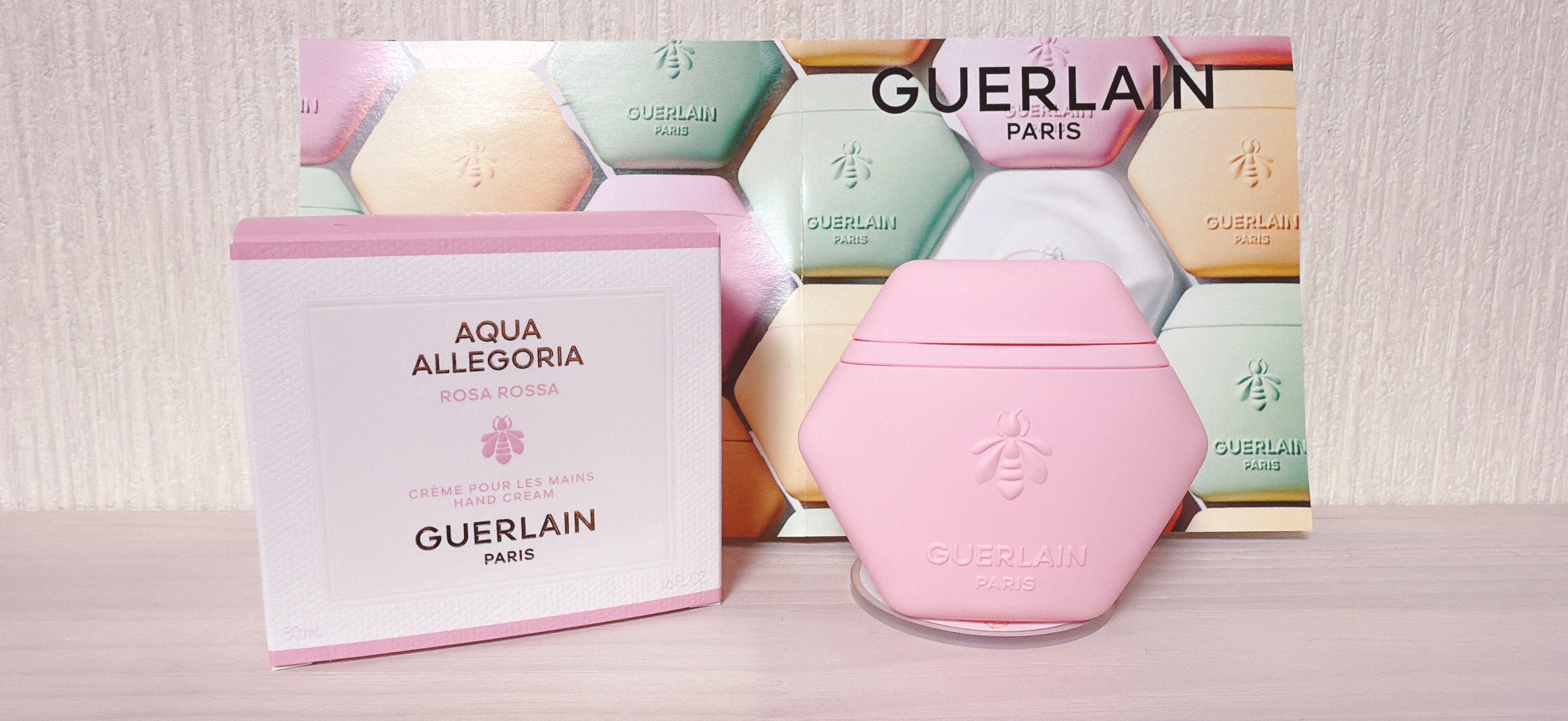 アクア アレゴリア ハンドクリーム ローザ ロッサ/GUERLAIN/ハンドクリームを使ったクチコミ（1枚目）