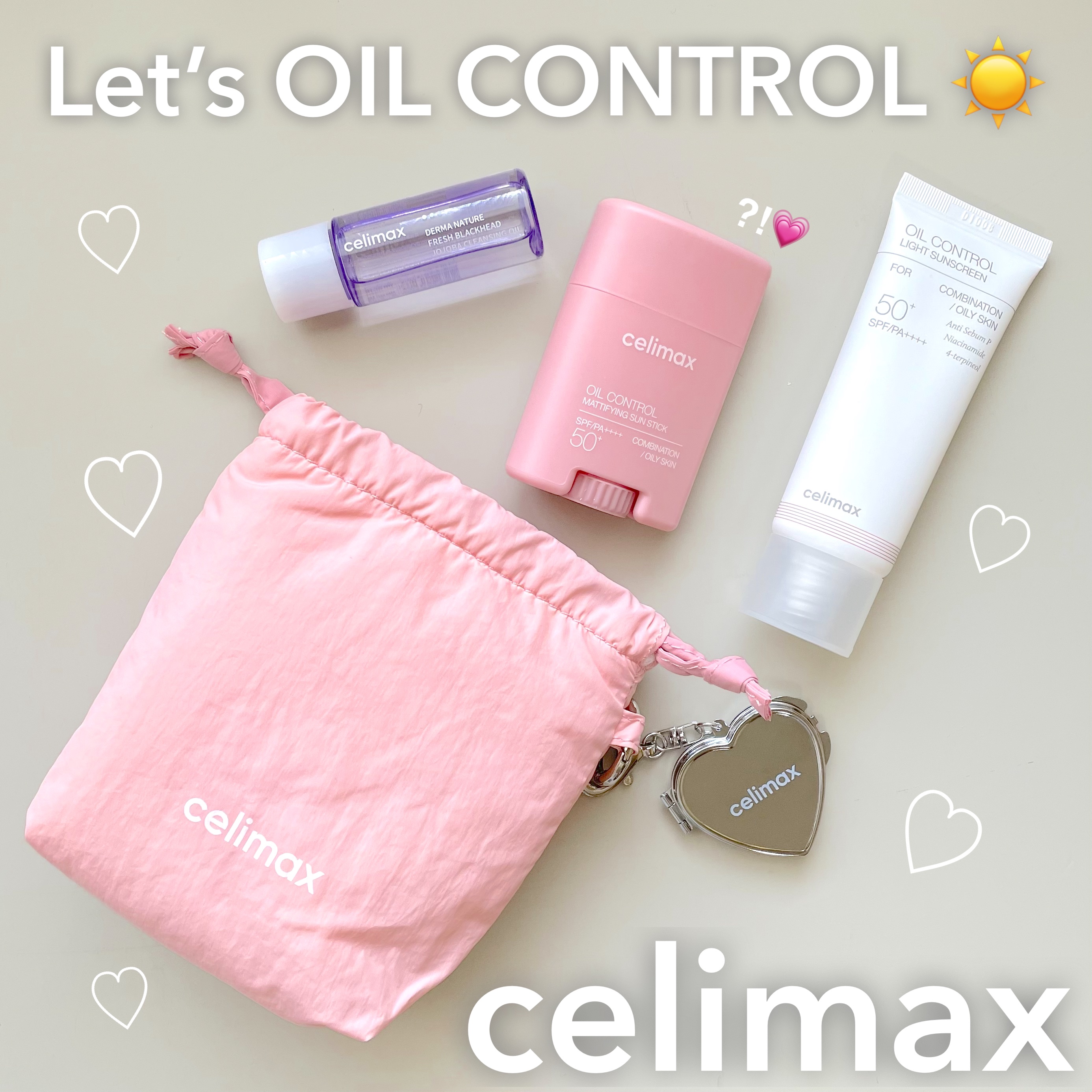 OIL CONTROL MATTIFYING SUN STICK/celimax/日焼け止めスティックを使ったクチコミ（1枚目）