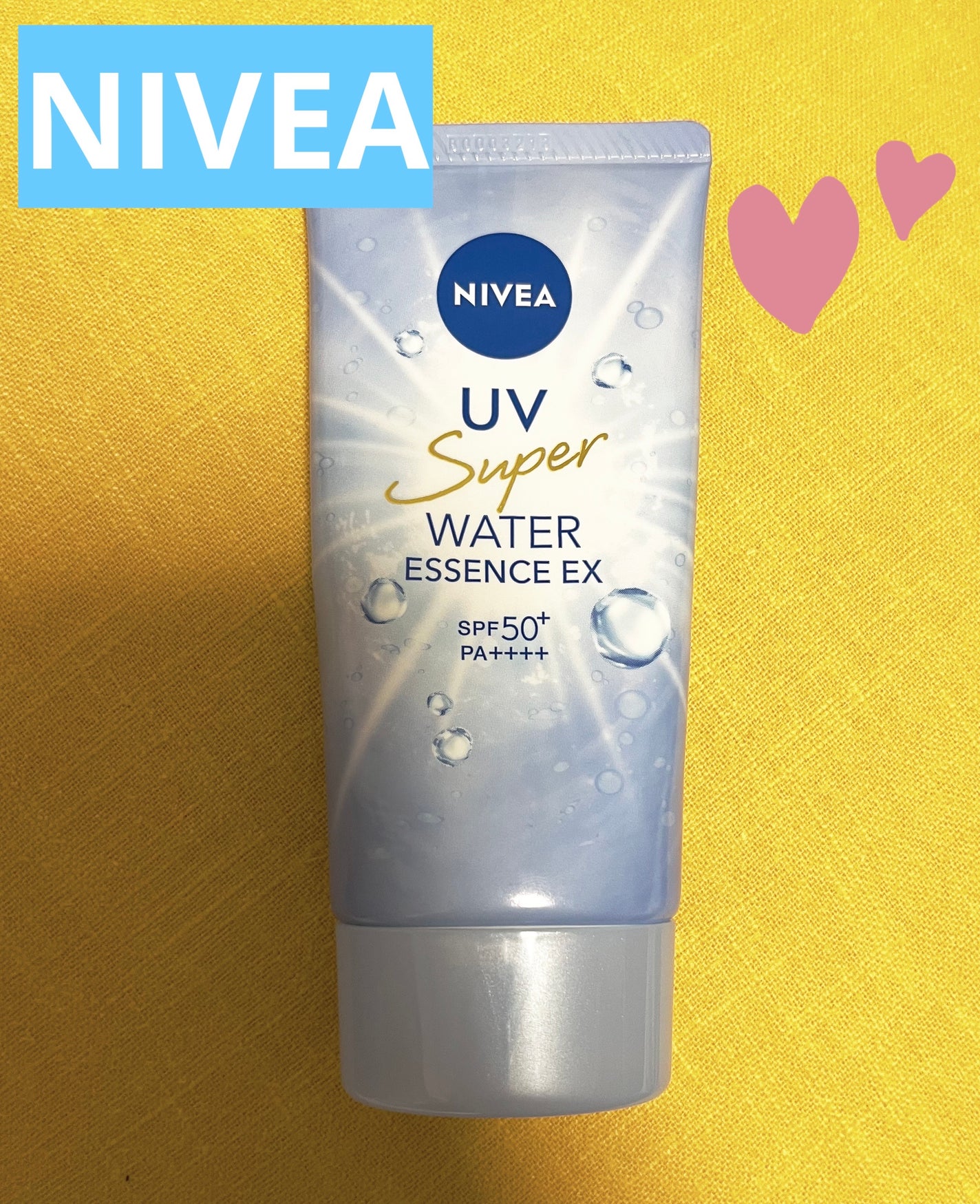 ニベアUV ウォーターエッセンスEX/ニベア/日焼け止めジェルを使ったクチコミ(1枚目)