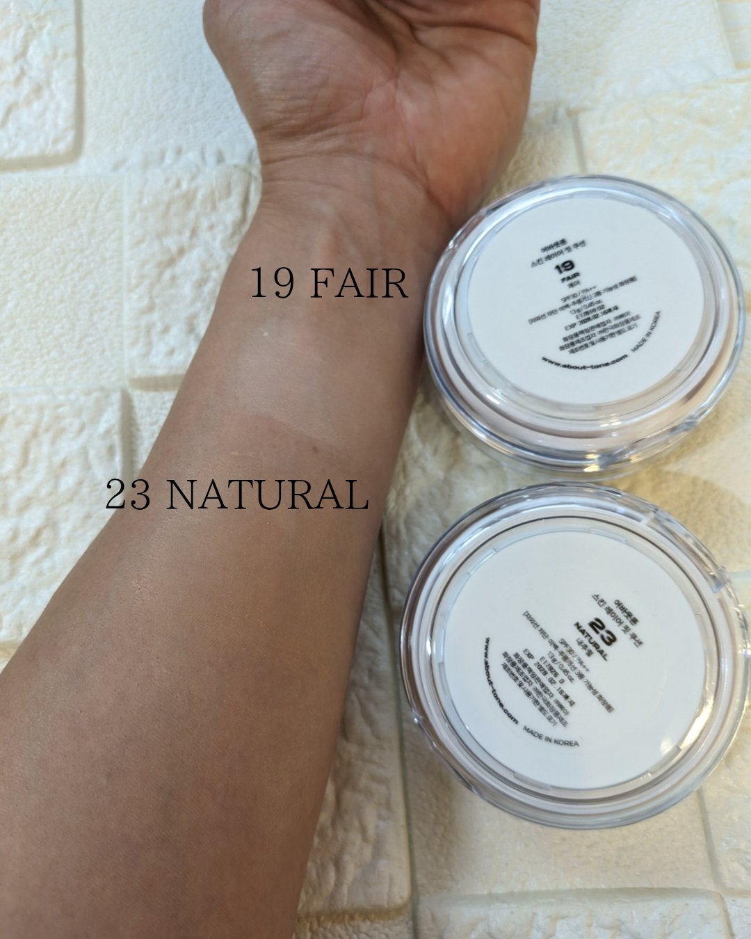 スキンレイヤーフィットクッション/ABOUT TONE/クッションファンデーションを使ったクチコミ（2枚目）