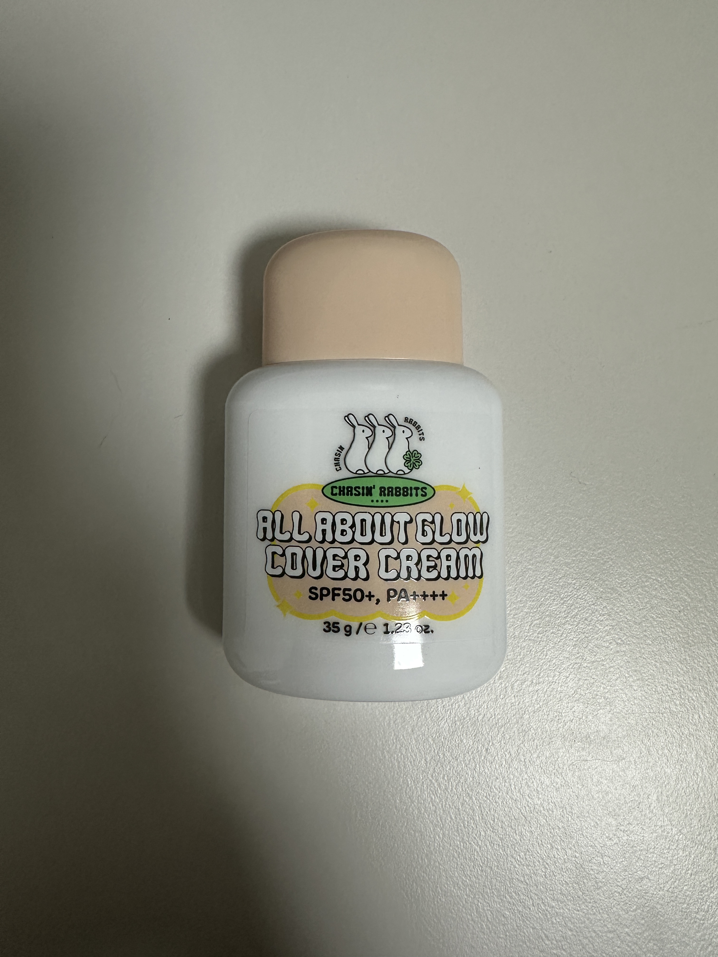 オールアバウトグロウカバークリーム/CHASIN'RABBITS/日焼け止めクリームを使ったクチコミ（1枚目）