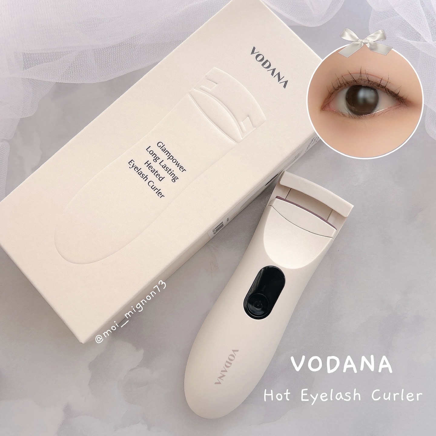 グラムパワーロングラスティング ヒーテッドアイラッシュカーラー/VODANA (ボダナ)/ホットビューラーを使ったクチコミ（1枚目）