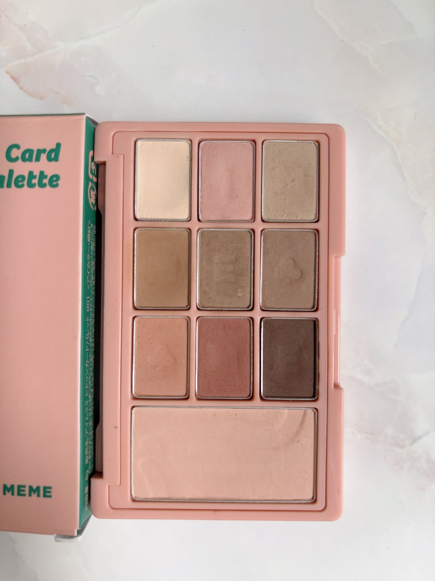 アイムヒドゥンカードパレット/i’m meme/アイシャドウパレットを使ったクチコミ(3枚目)