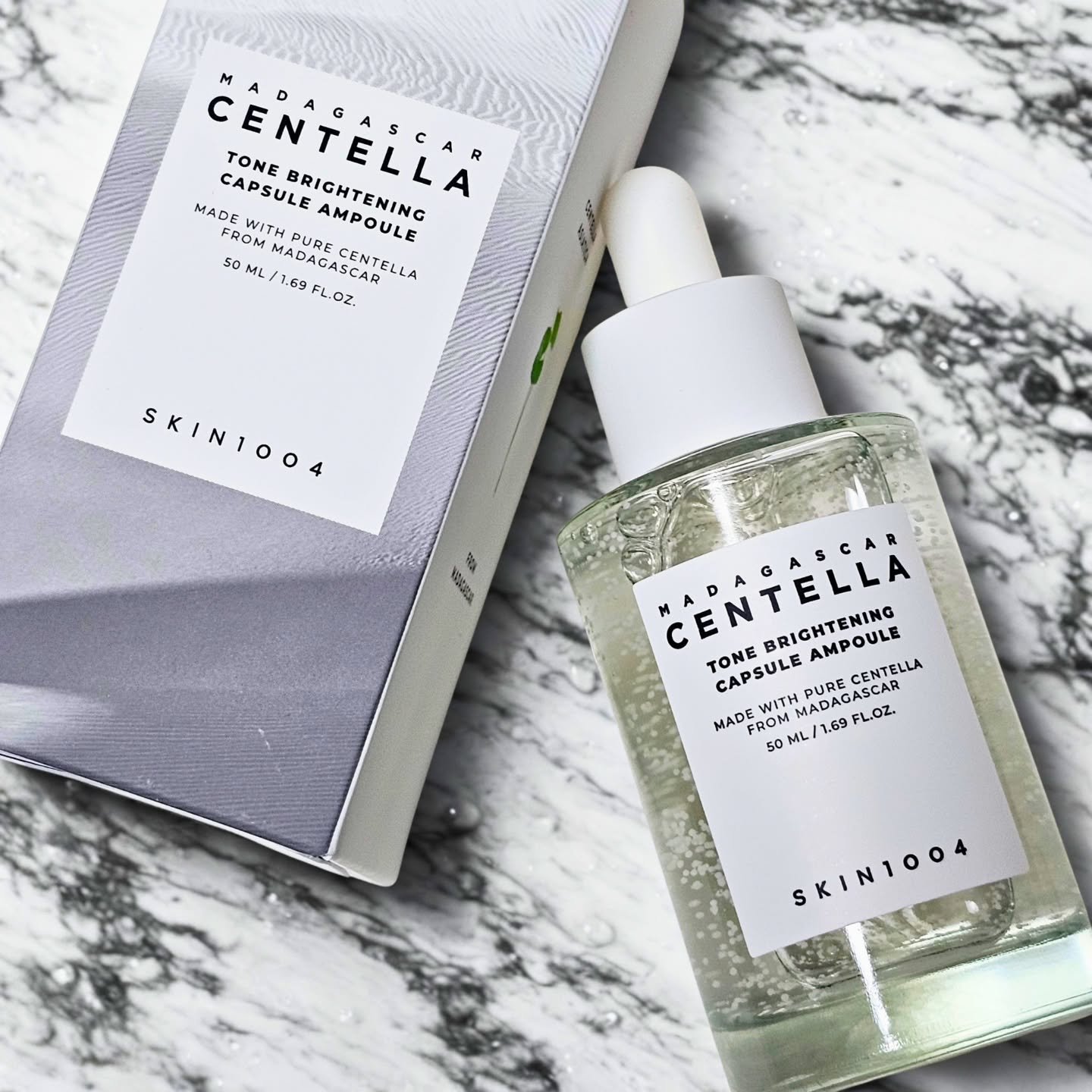 トーンブライトニング カプセルアンプル/SKIN1004/美容液を使ったクチコミ（1枚目）