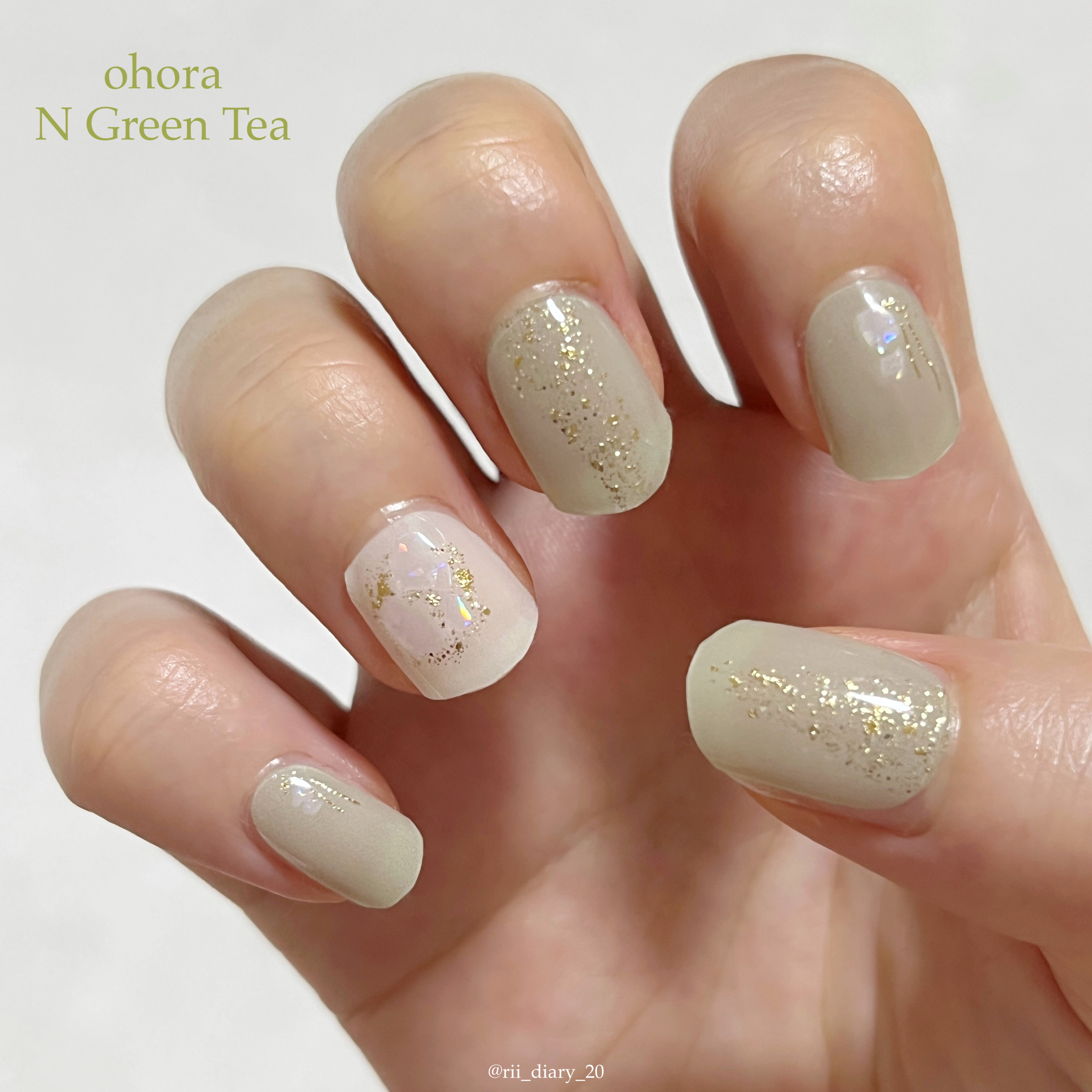 セミキュアジェルネイル（ハンド）/ohora/ネイルシールを使ったクチコミ（2枚目）