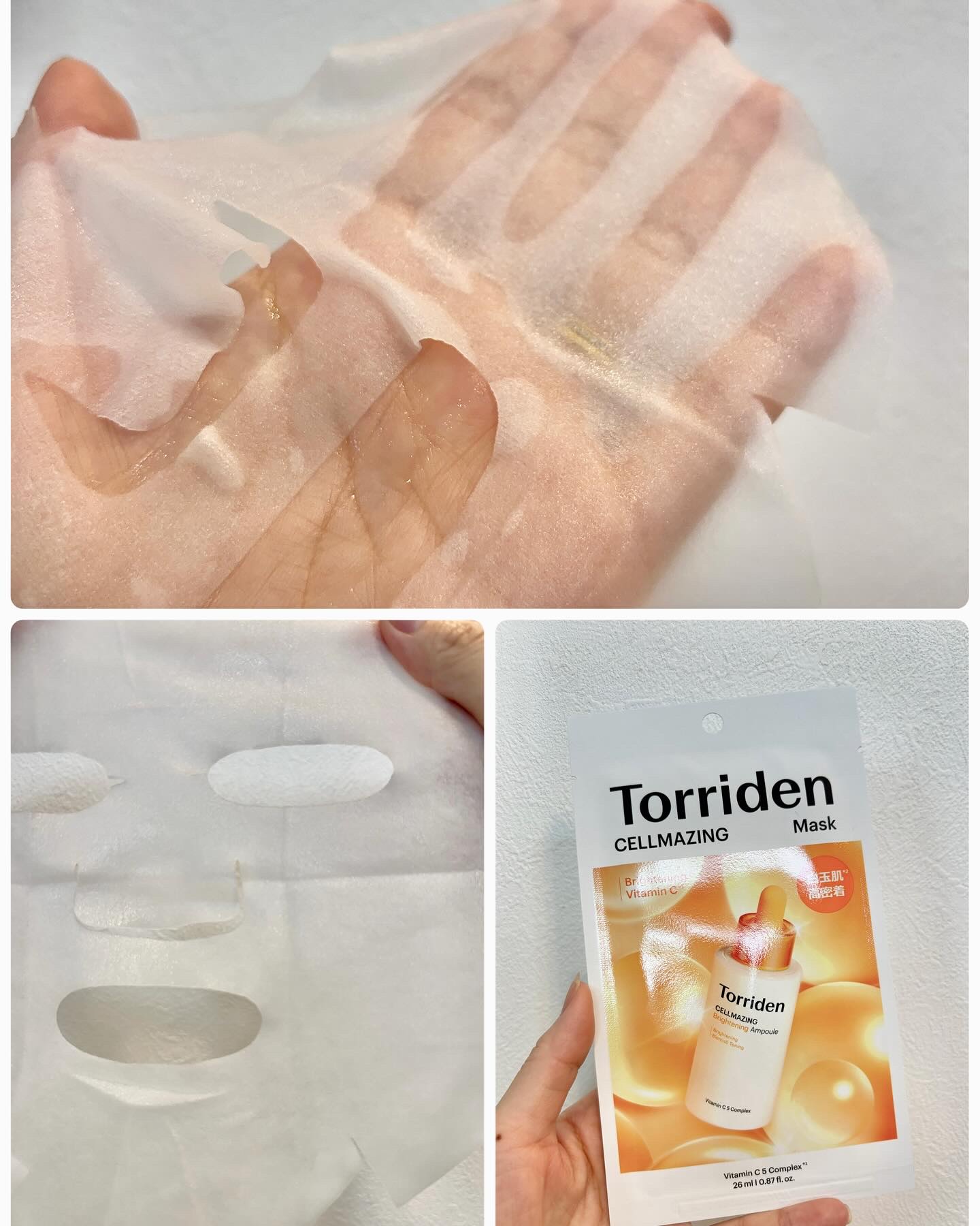 ビタミンブライトニングマスク/ONE THING/シートマスク・パックを使ったクチコミ（3枚目）