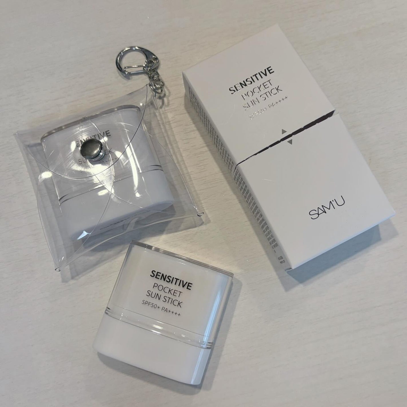 センシティブポケットサンスティック/SAM'U/日焼け止めスティックを使ったクチコミ(8枚目)