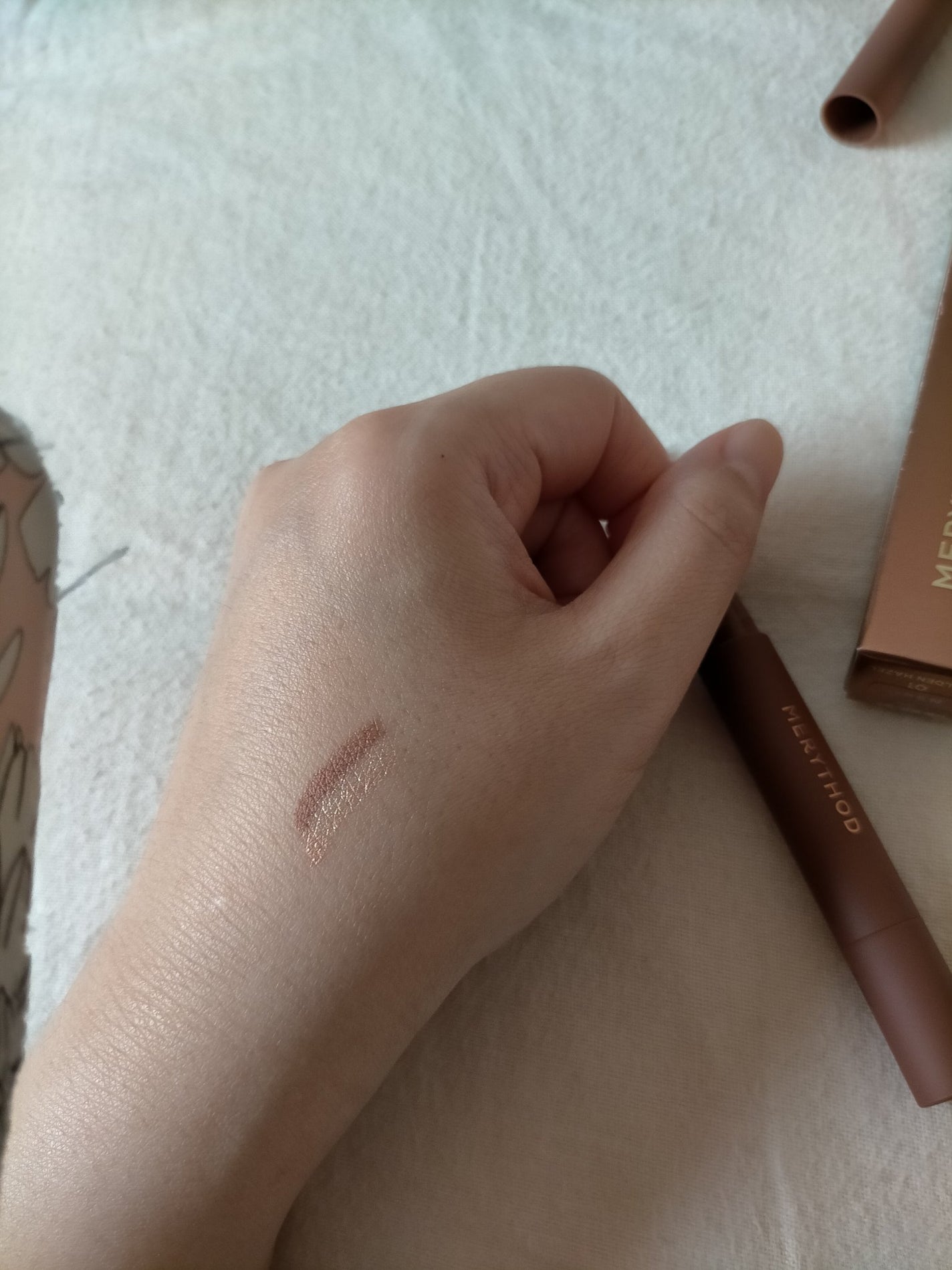 ツートーンシャドウ/MERYTHOD/スティックアイシャドウを使ったクチコミ(3枚目)
