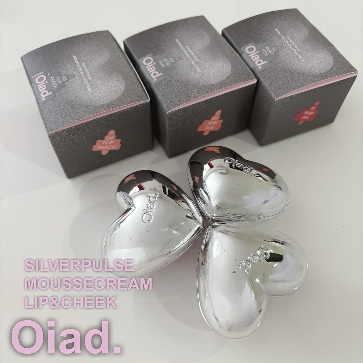 シルバーパース ムースクリーム リップ＆チーク/oiad/ジェル・クリームチークを使ったクチコミ（1枚目）