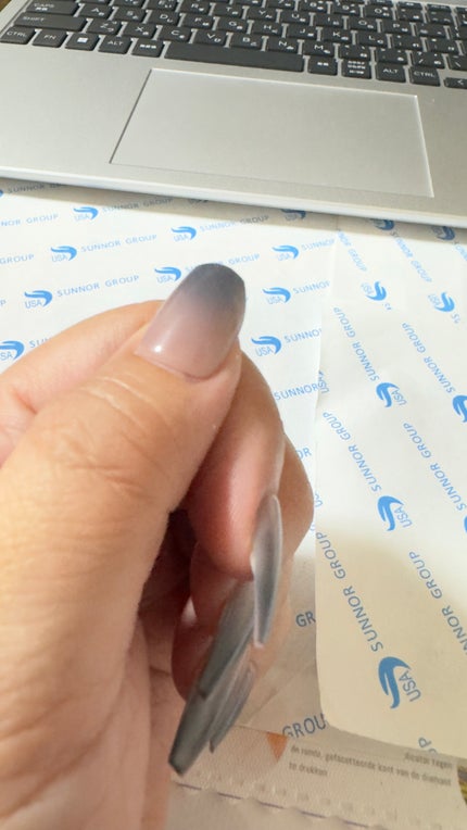 ネイルチップ(シールタイプ)/FINGER SUIT/ネイルチップ・パーツを使ったクチコミ(5枚目)