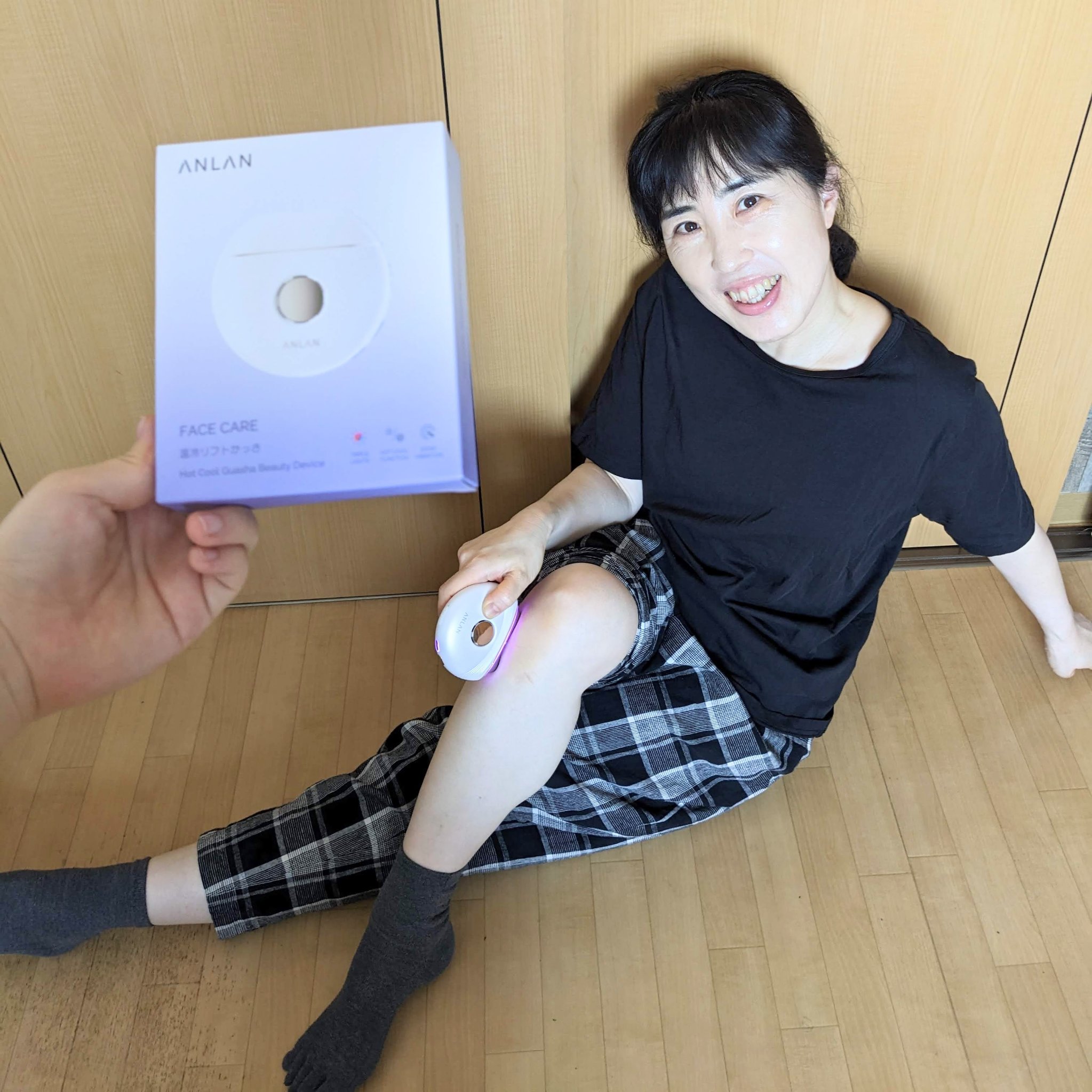 温冷リフトかっさ/ANLAN/美顔器・マッサージを使ったクチコミ（1枚目）