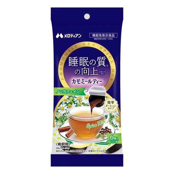 メロディアン 睡眠の質の向上カモミールティー