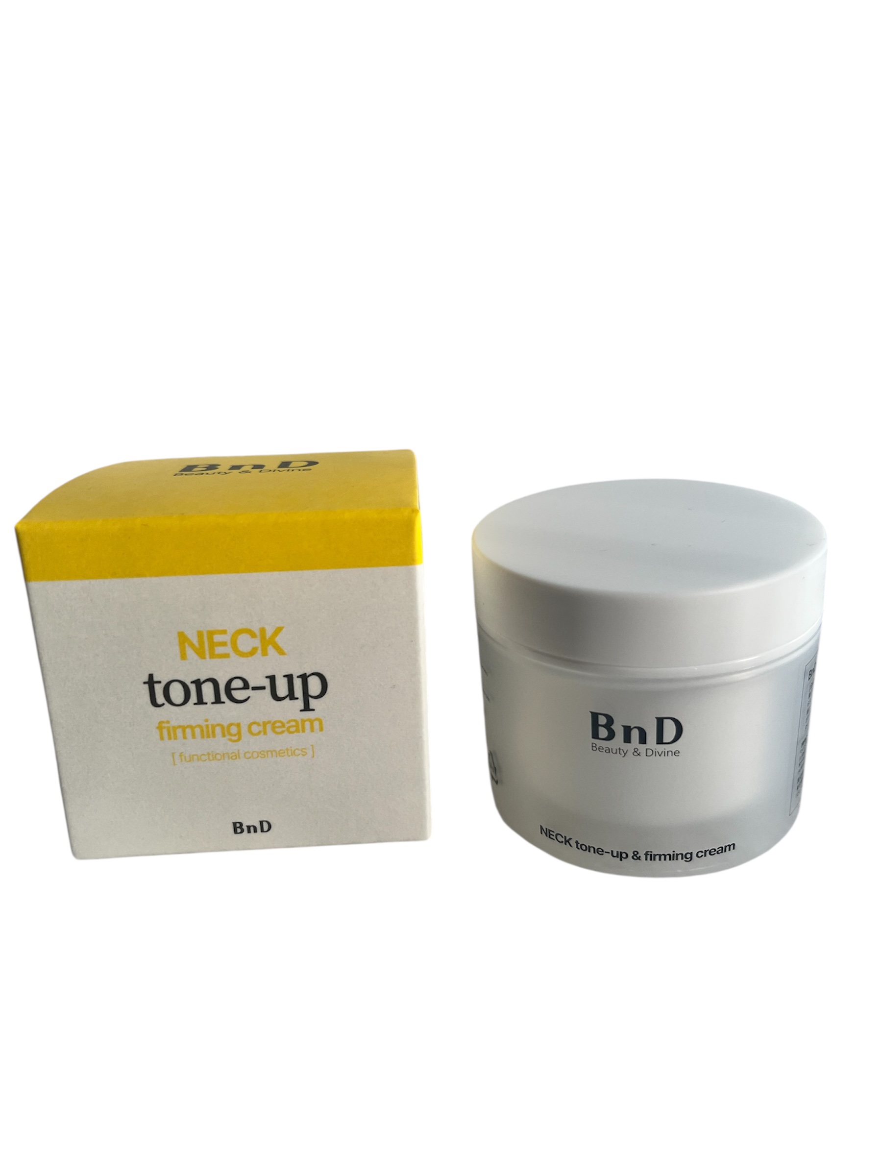 BnD ネックアイロン トーンアップ クリーム/BnD/ネック・デコルテケアを使ったクチコミ（1枚目）