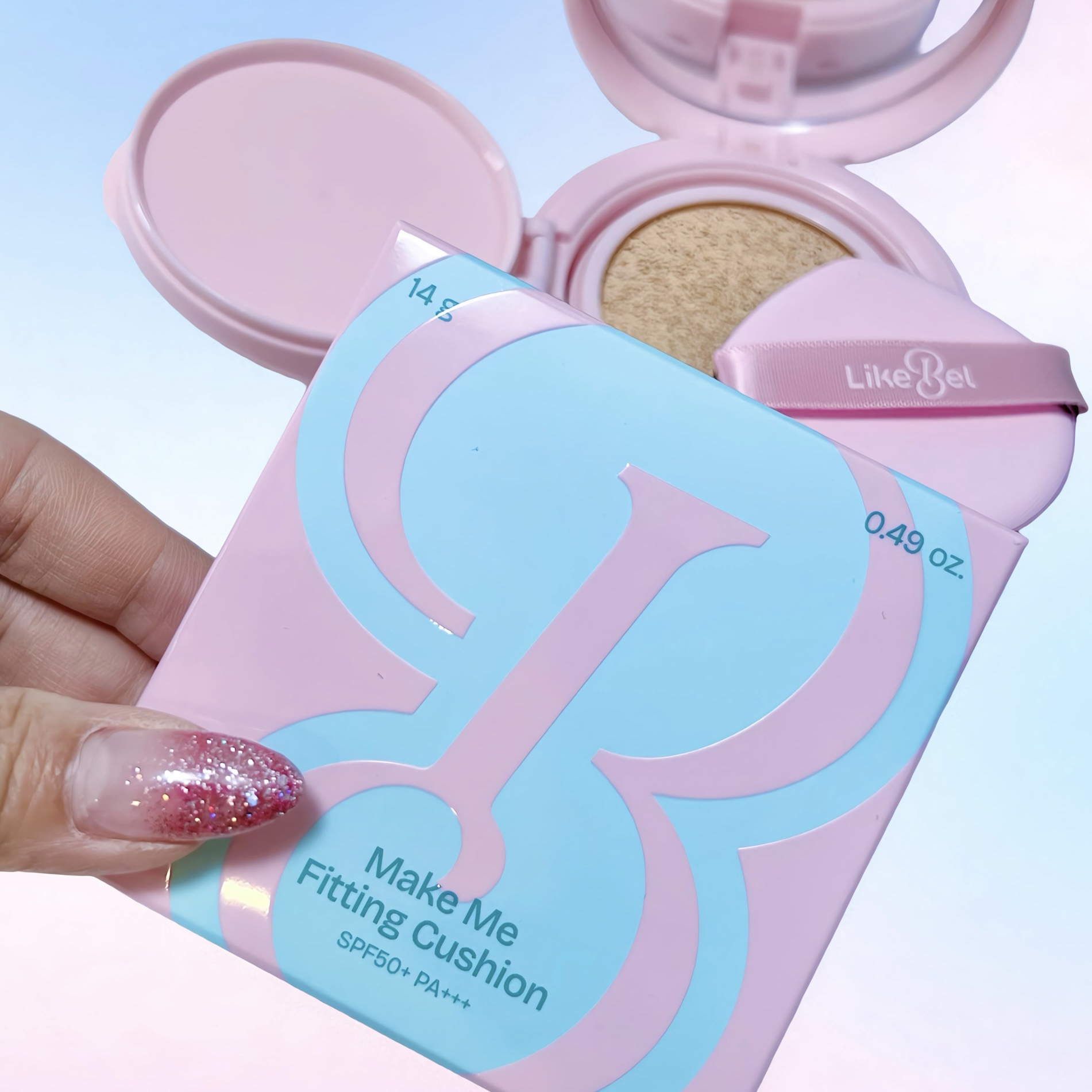 Make Me Fitting Cushion/Likebel/クッションファンデーションを使ったクチコミ（2枚目）