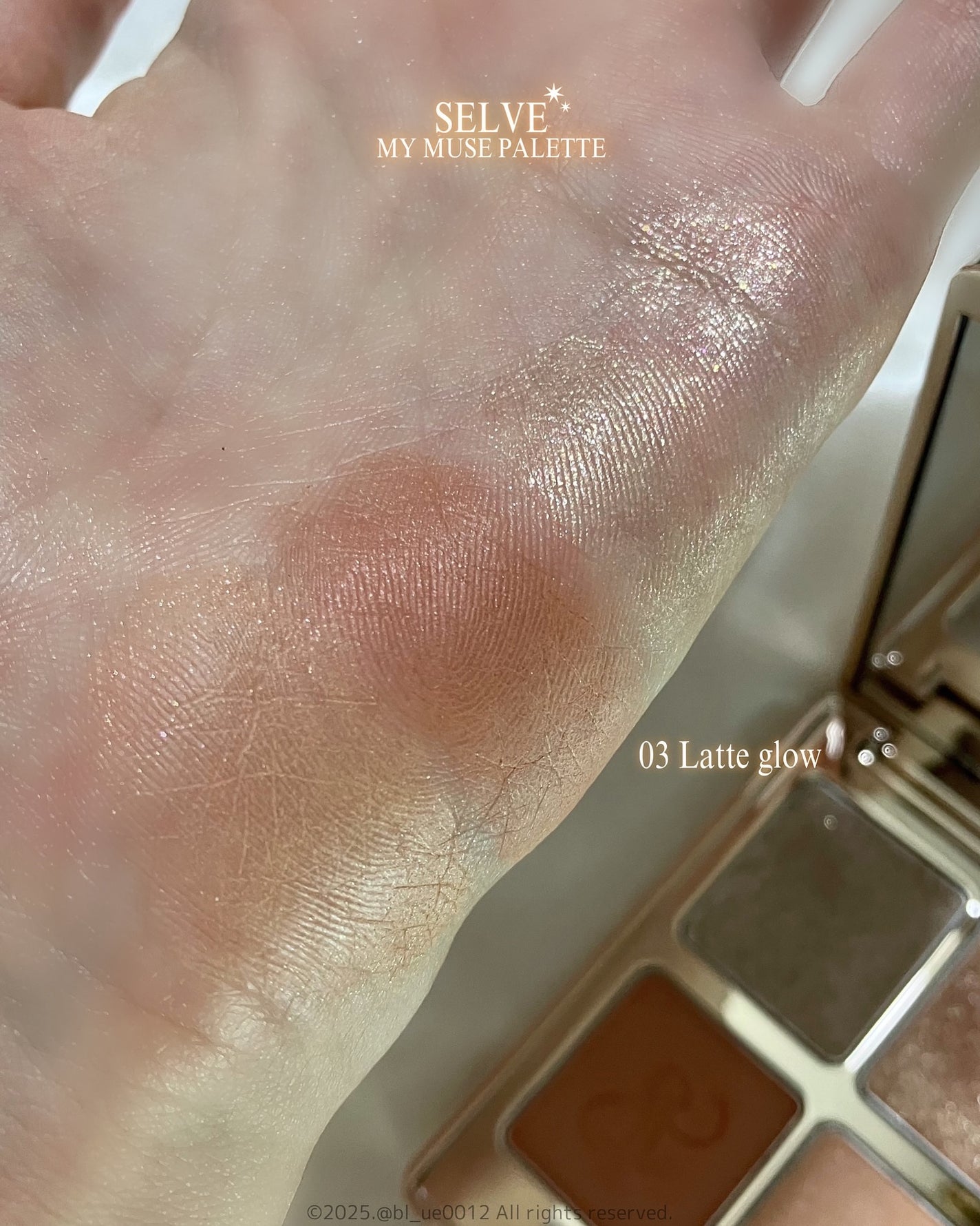 マイミューズパレット/SELVE/アイシャドウパレットを使ったクチコミ(3枚目)