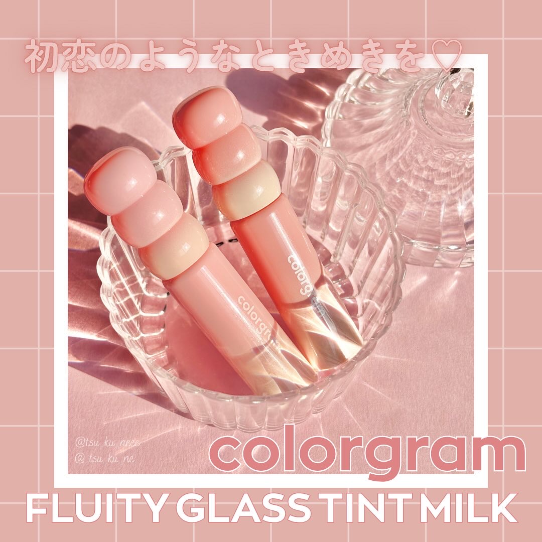 カラーグラム タンフルグラスティントミルク/Colorgram/リップティントを使ったクチコミ（1枚目）