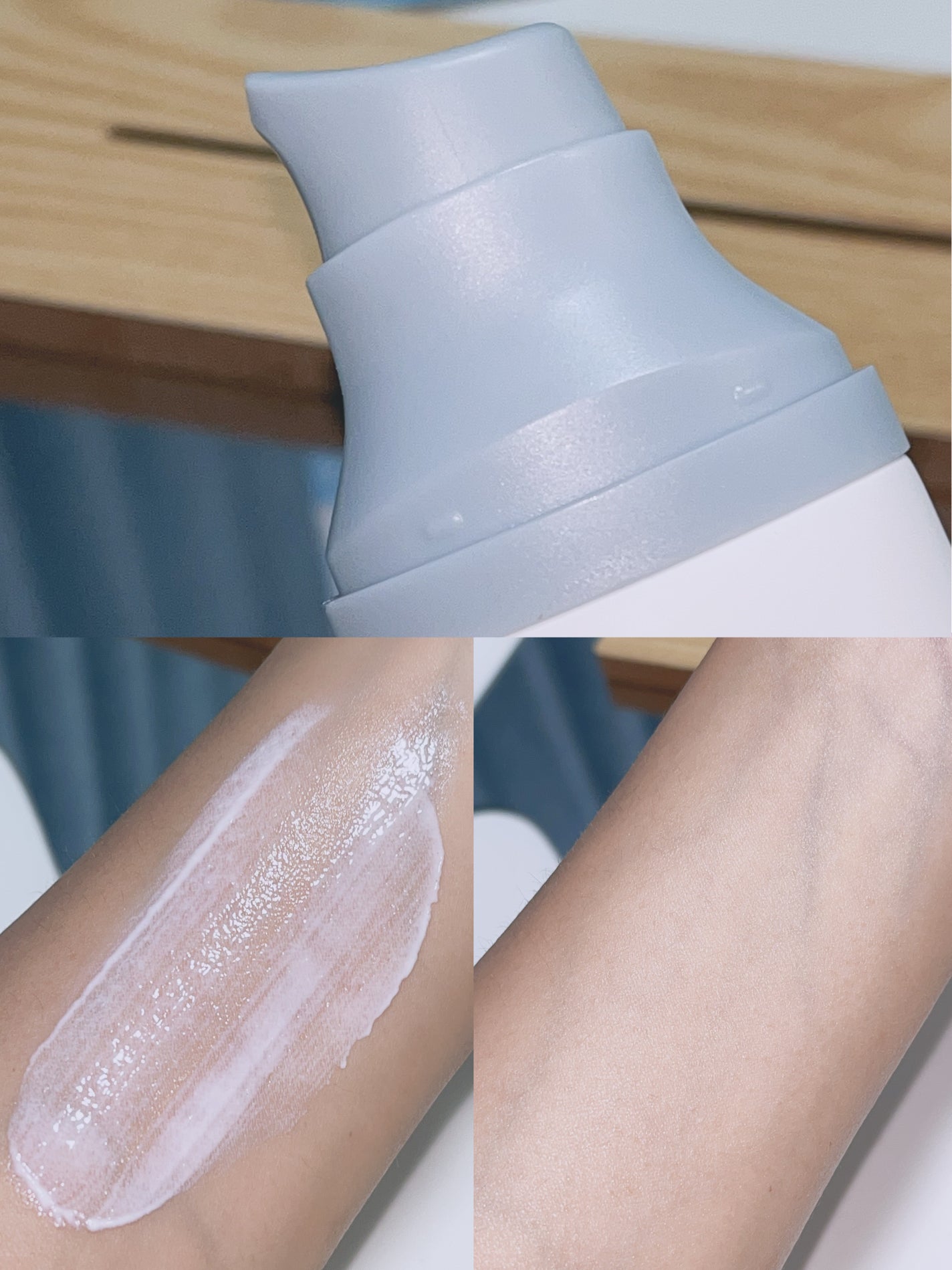 ヒアルーシカ ウォーターフィット サンセラム/SKIN1004/日焼け止めローションを使ったクチコミ(2枚目)