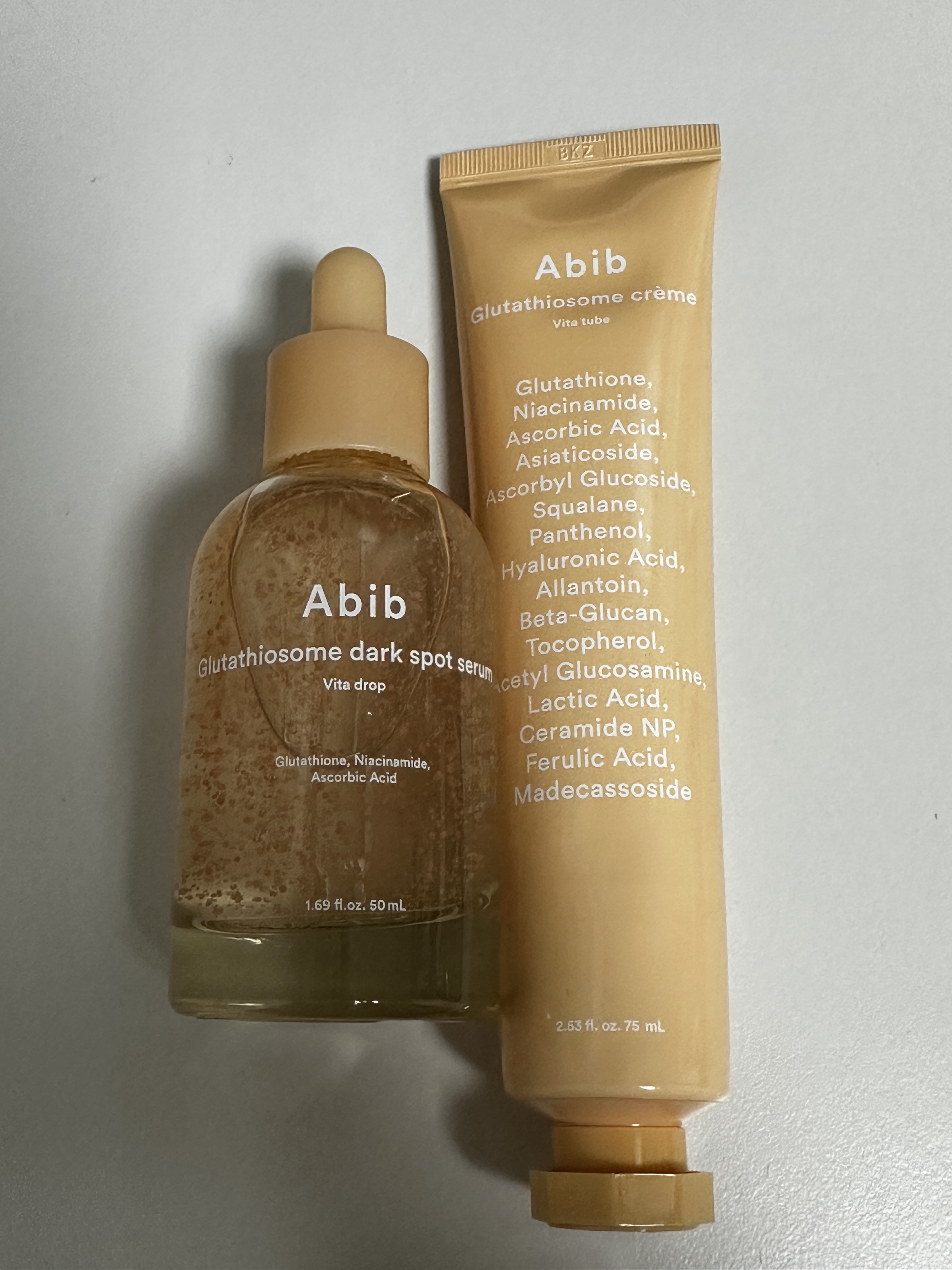 グルタチオンソームクリームビタチューブ/Abib /フェイスクリームを使ったクチコミ（1枚目）