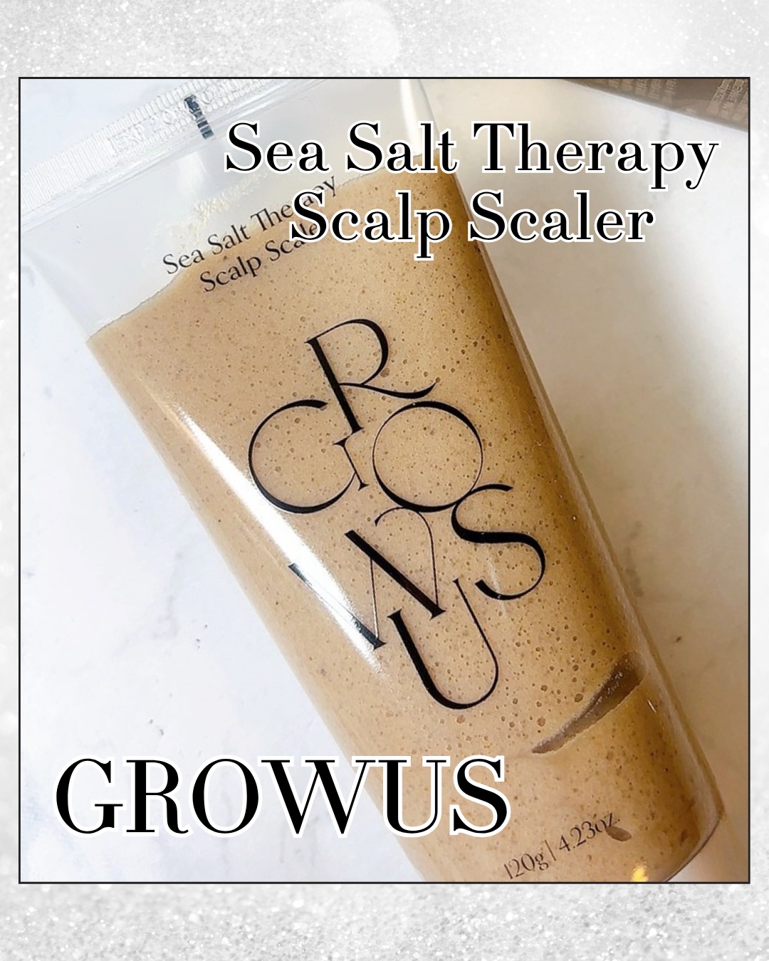 シーソルトセラピースカルプスケーラー/GROWUS/ヘッドスクラブを使ったクチコミ（1枚目）