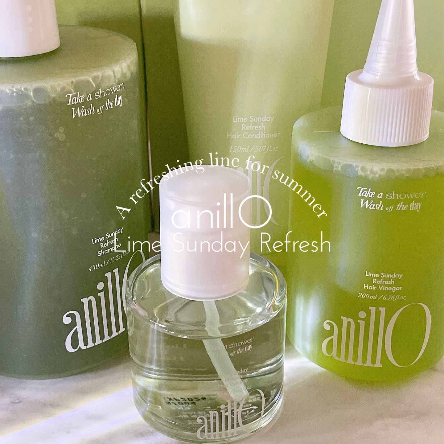 ライムサンデー リフレッシュシャンプー/ANILLO/市販シャンプーを使ったクチコミ（1枚目）