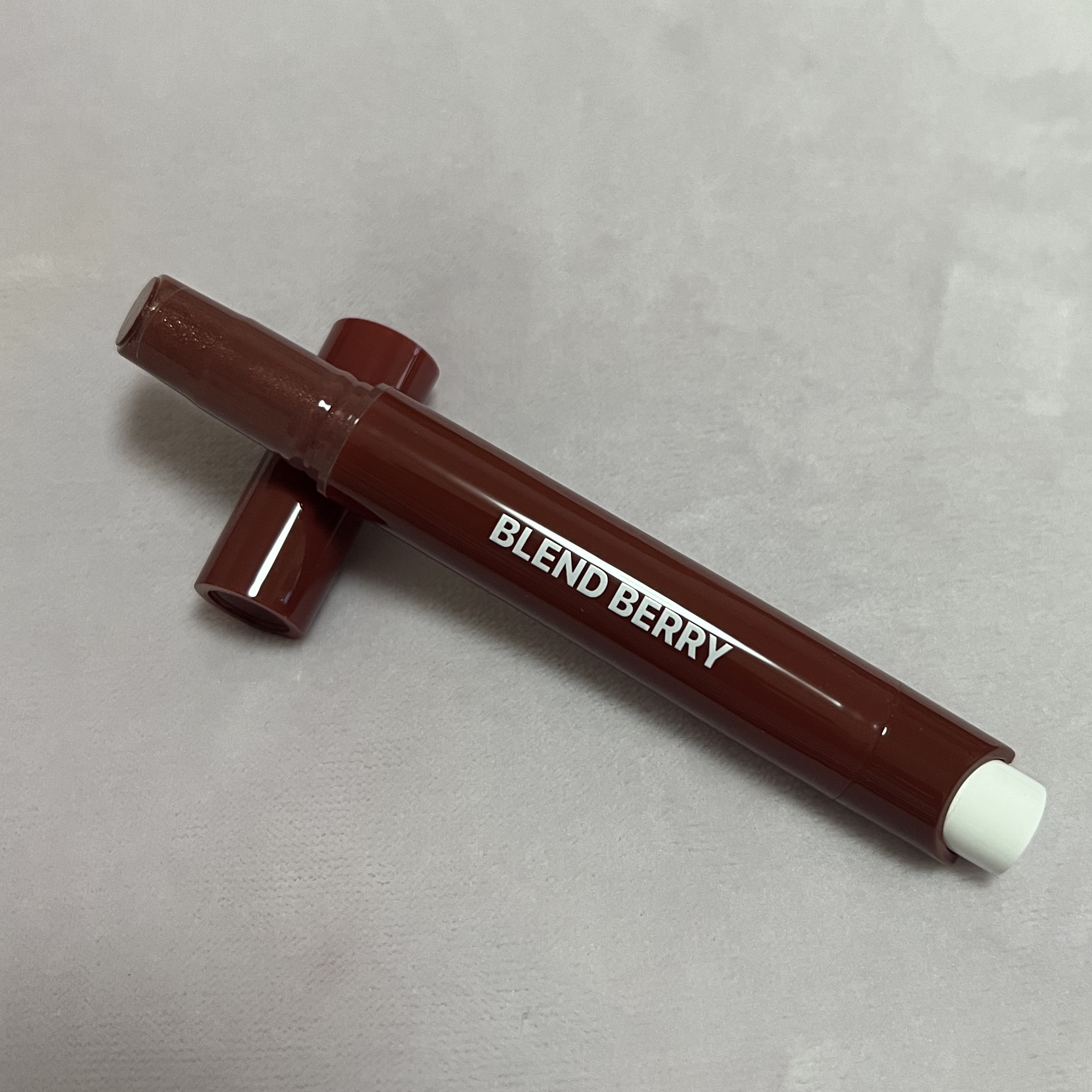 ブレンドベリー リップバルーン 008 うるわしプラムブラウン/BLEND BERRY/口紅を使ったクチコミ（1枚目）