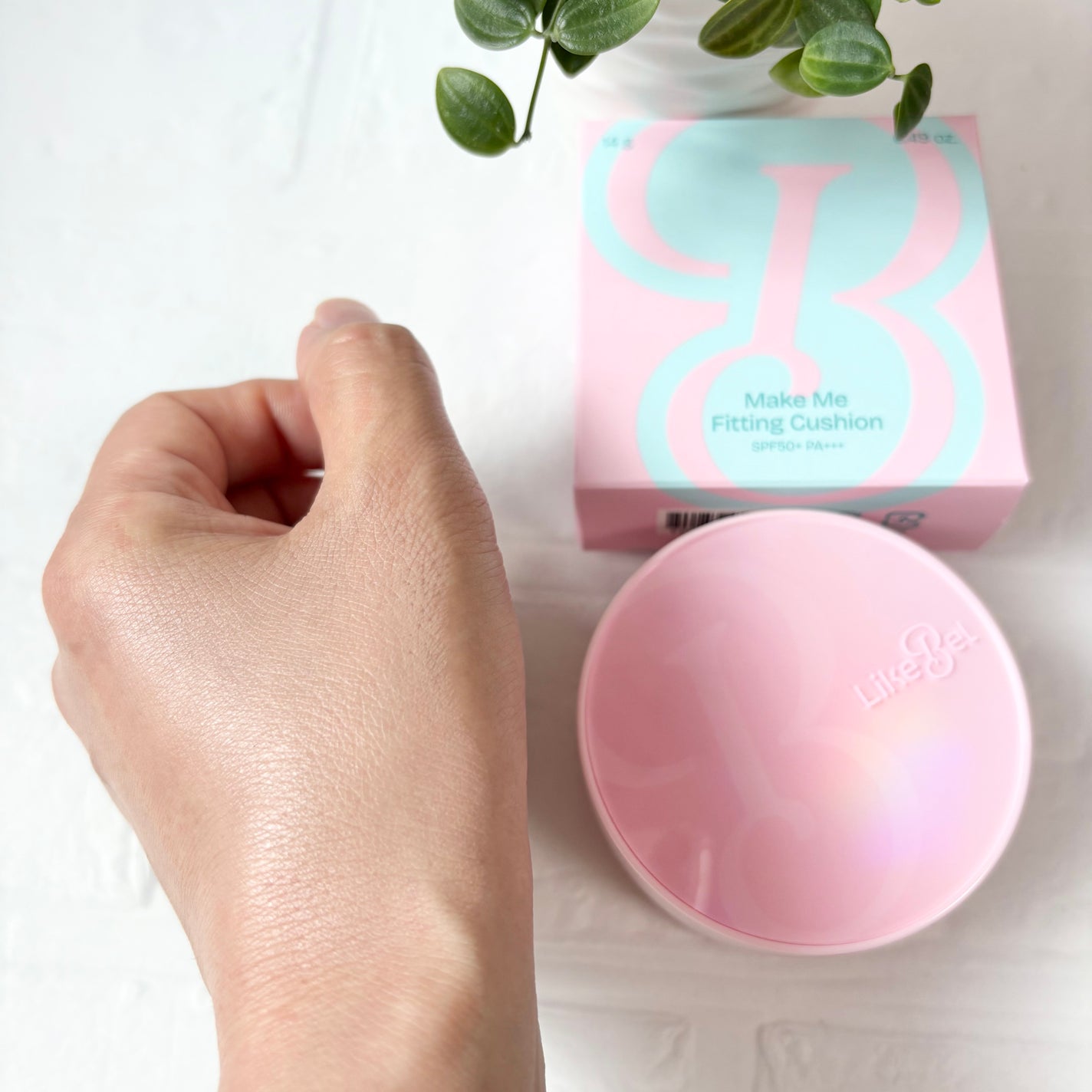 Make Me Fitting Cushion/Likebel/クッションファンデーションを使ったクチコミ(2枚目)