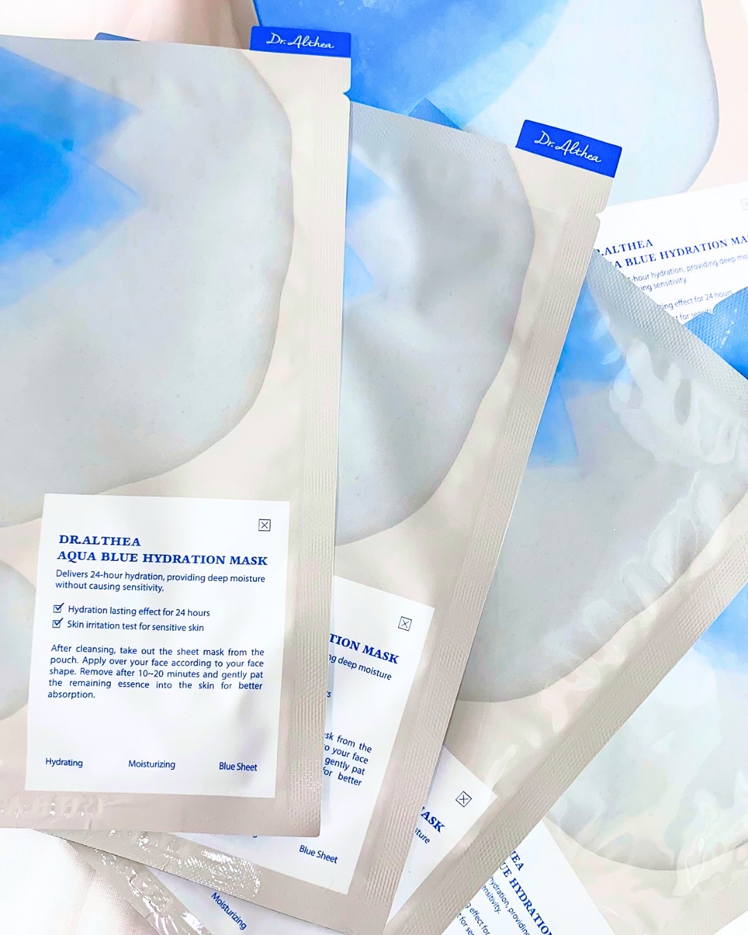 AQUA BLUE HYDRATION MASK/Dr.Althea/シートマスク・パックを使ったクチコミ（2枚目）