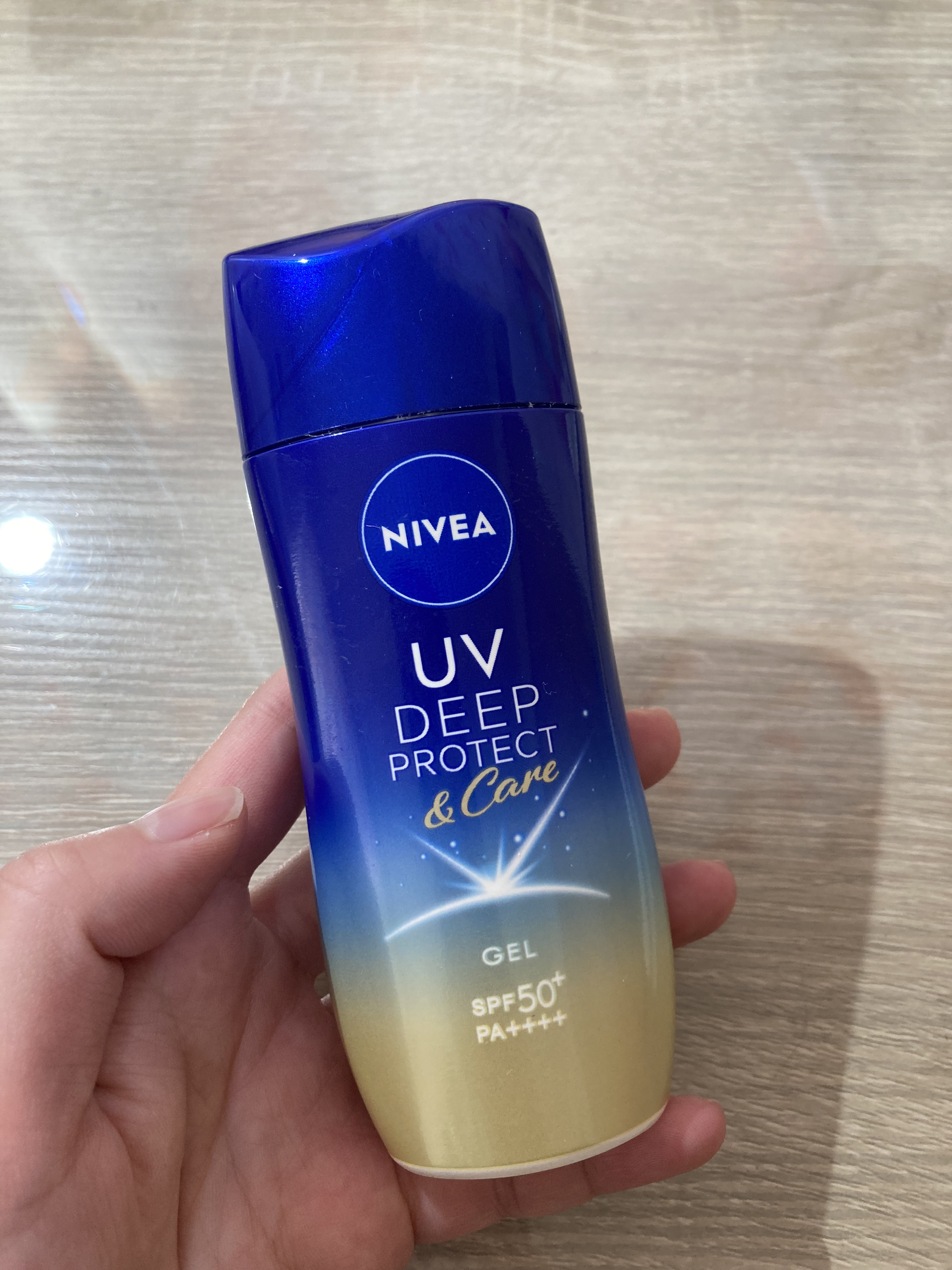 ニベアUV ディープ プロテクト＆ケア ジェル/ニベア/日焼け止めジェルを使ったクチコミ（1枚目）